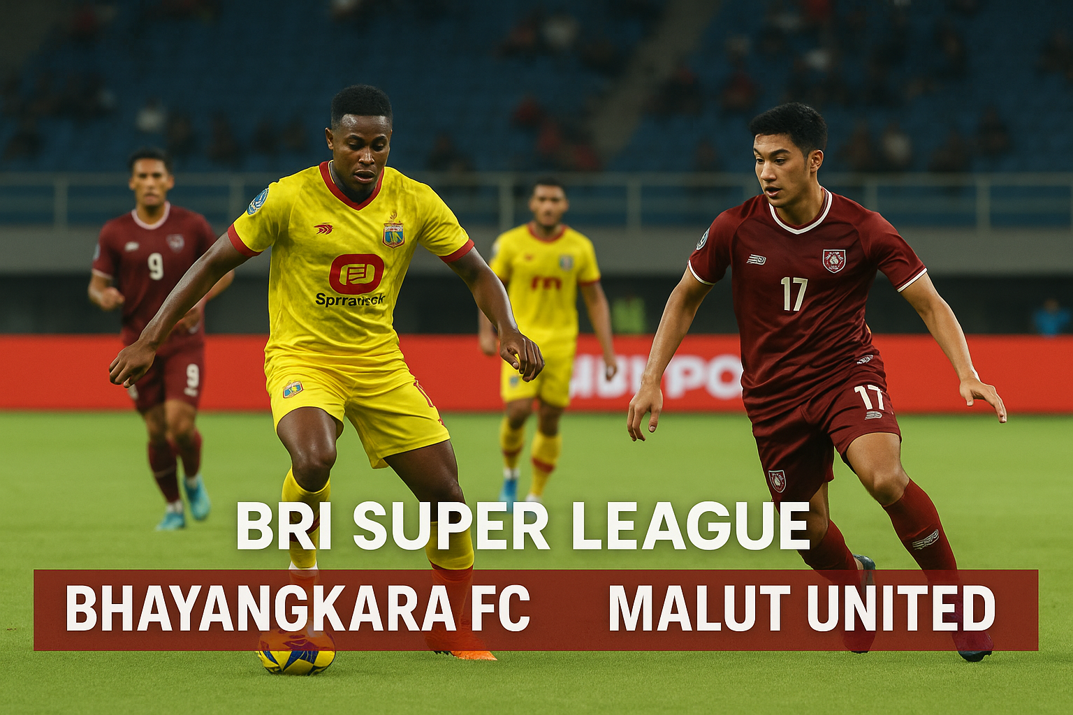 Bhayangkara FC vs Malut United Live Streaming Super League 15.30 WIB Score808 — Duel Seru yang Dinanti Penonton Sepak Bola Indonesia