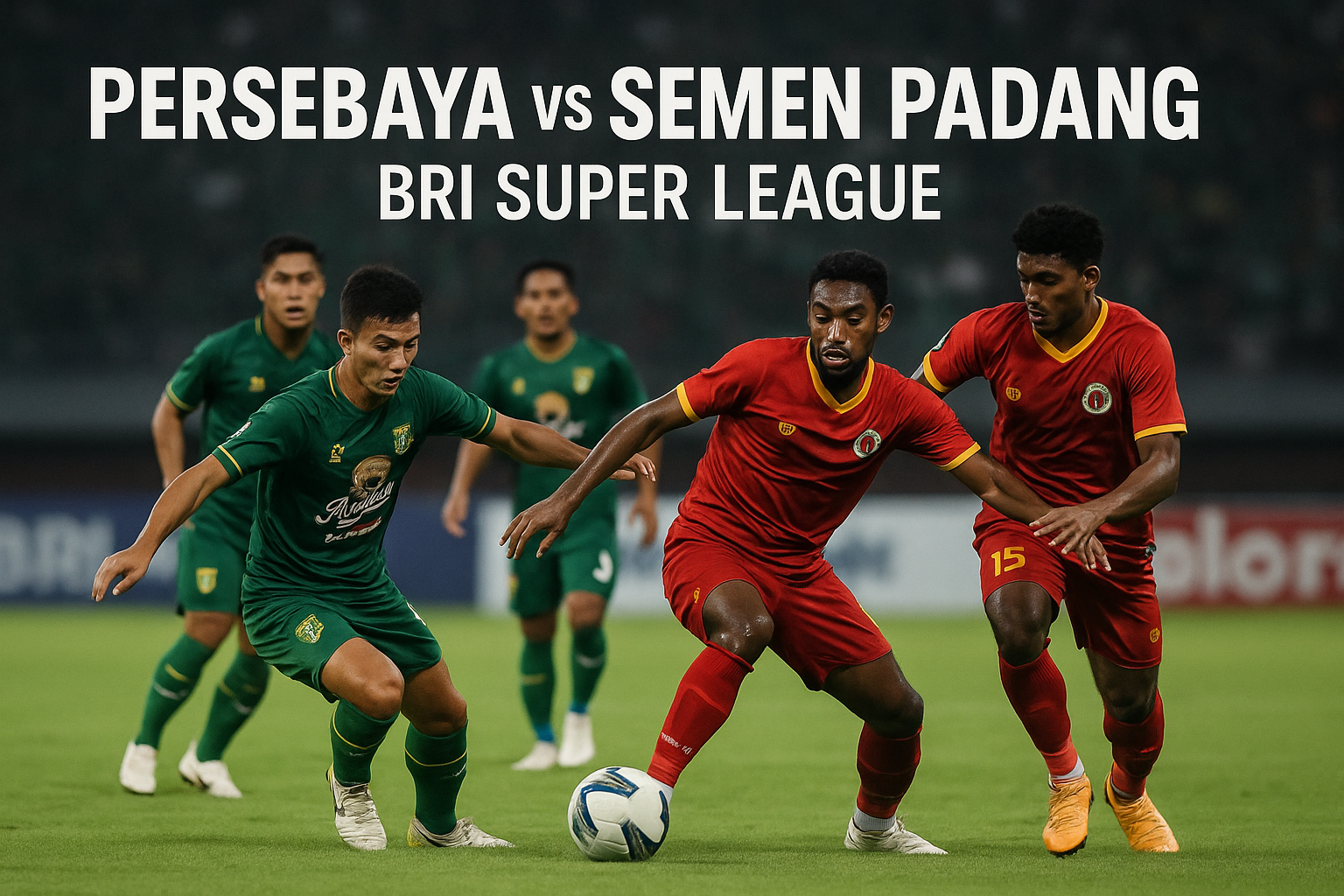 Persebaya vs Semen Padang Live Streaming Malam Ini 19.00 WIB Gratis BRI Super League Score808 - Laga Sengit dan Menegangkan di Kompetisi Bergengsi