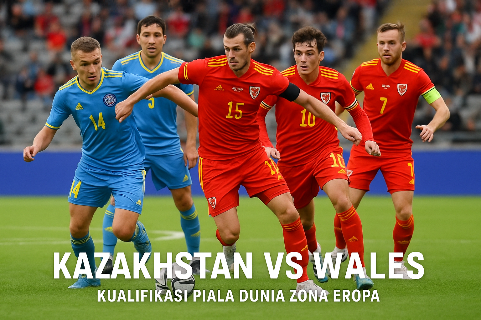 Score808 Hadirkan Kazakhstan vs Wales Live Kualifikasi Piala Dunia Zona Eropa Malam Ini - Persaingan Sengit Menuju Qatar 2022