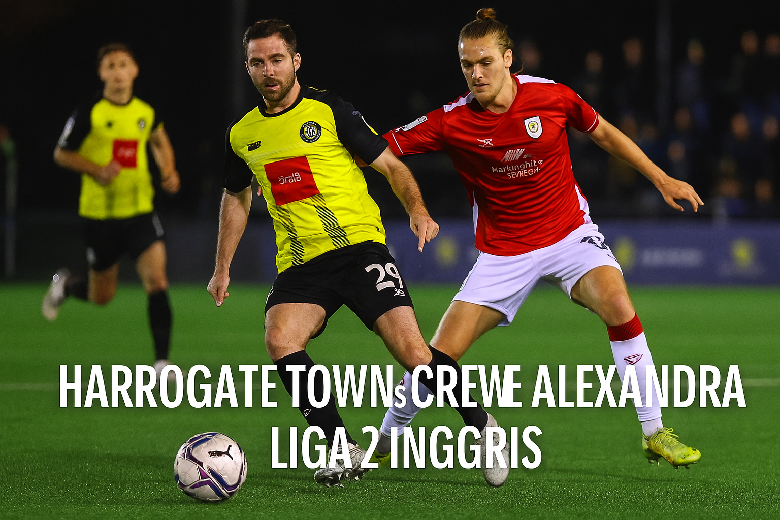 Laga Harrogate Town vs Crewe Alexandra Live Full Match Dini Hari Ini di Score808 - Saksikan Sekarang!