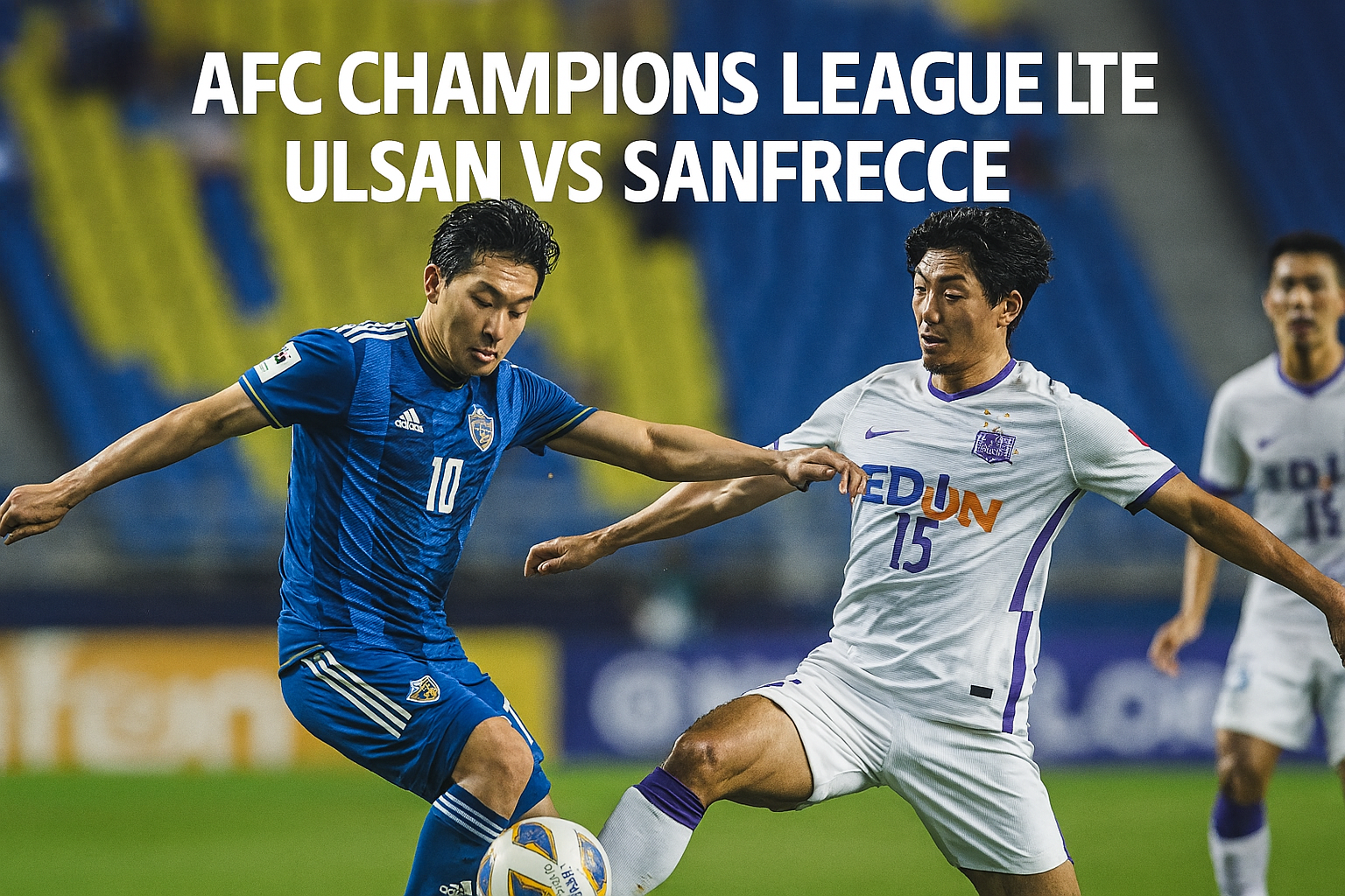 Score808 Siarkan Ulsan vs Sanfrecce AFC Champions League Elite - Pertandingan Seru & Menegangkan yang Tak Boleh Dilewatkan!