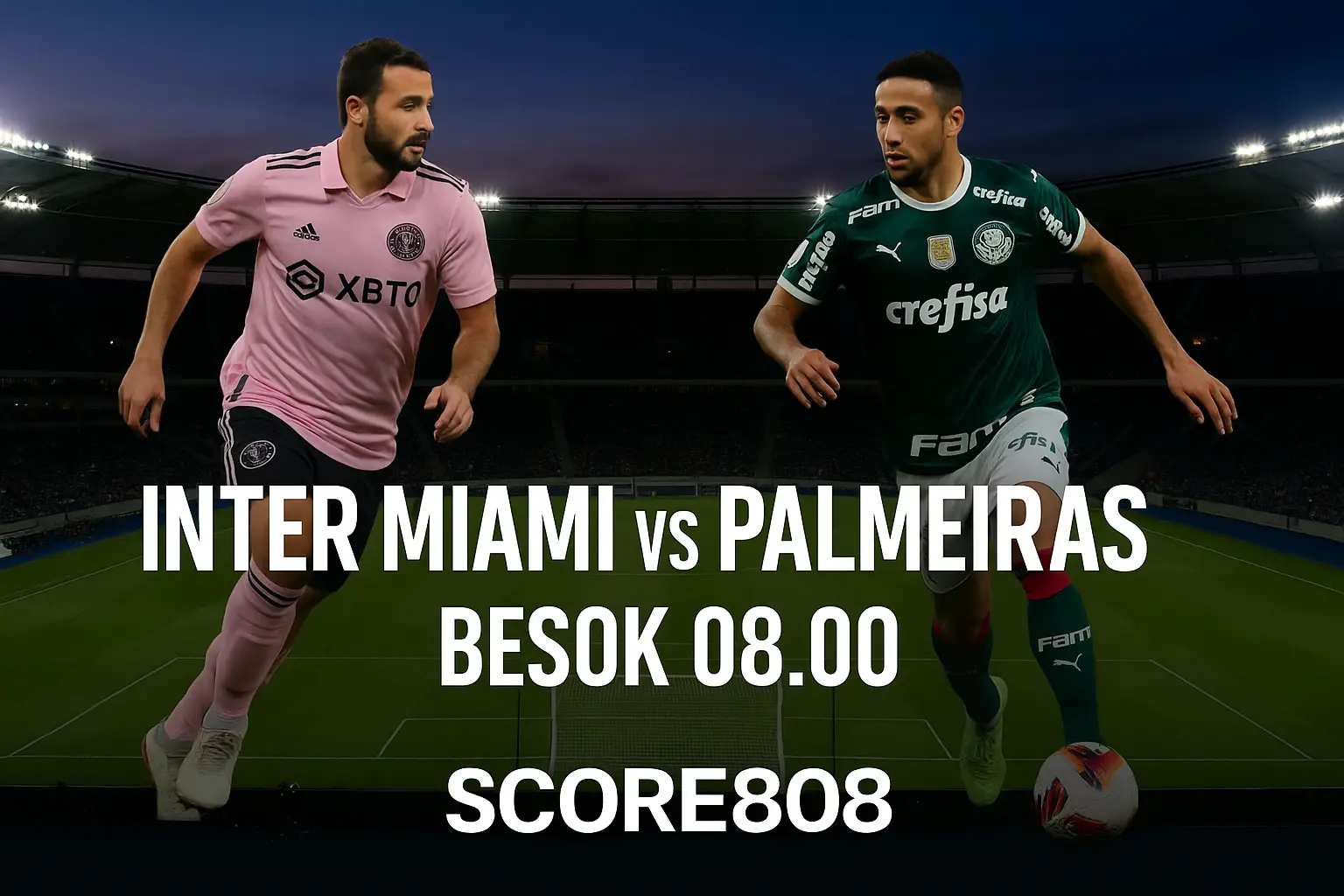 Besok Pagi! Inter Miami vs Palmeiras di FIFA Club World Cup 2025 – Live Streaming Score808 Duel Seru Tim Amerika dan Brasil
