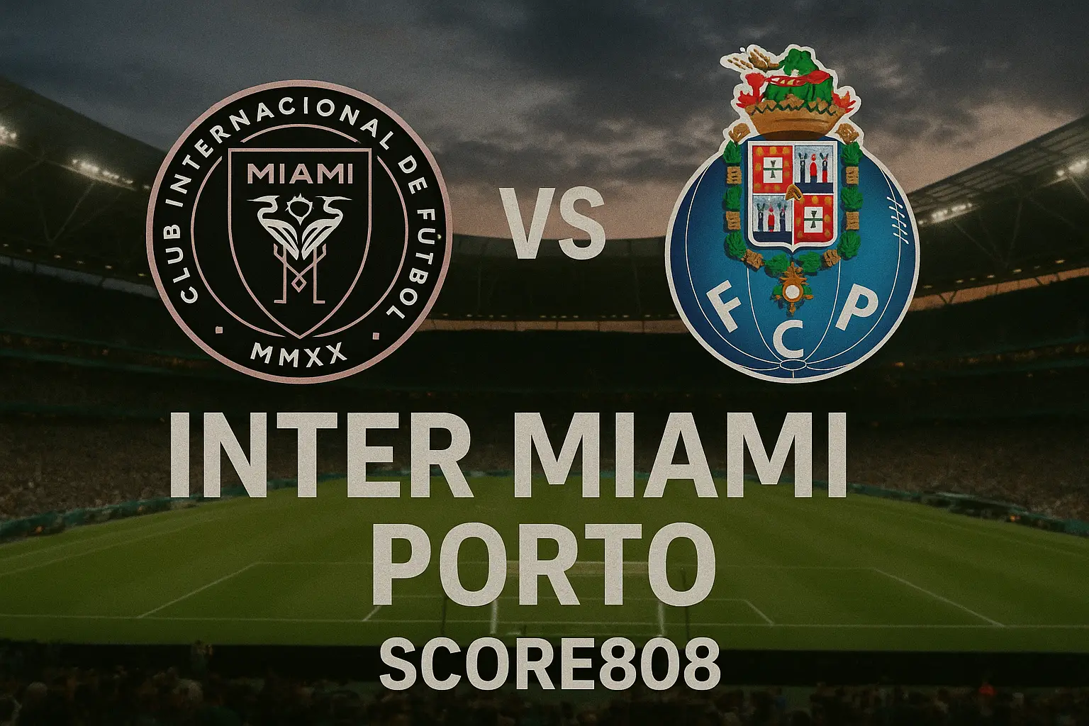 Prediksi & Live Match Inter Miami vs Porto di Score808 – Duel Krusial Mulai Pukul 02.00 WIB!