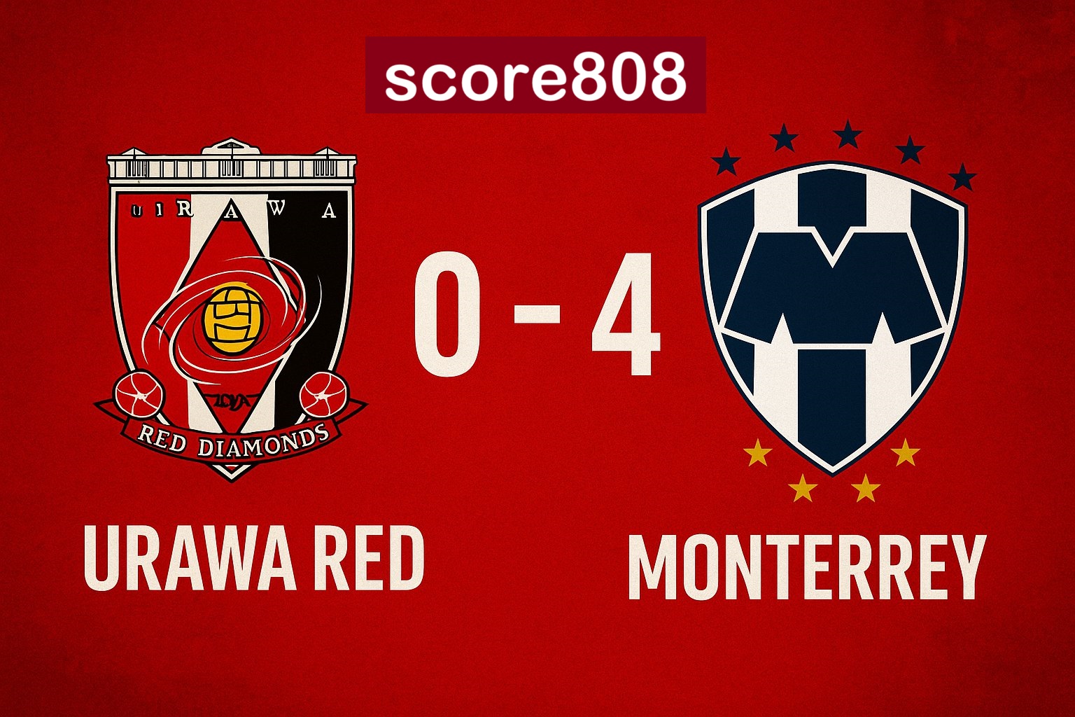 Score808 FIFA Club World Cup 2025: Monterrey Hancurkan Urawa 4-0, Dominasi Penuh!