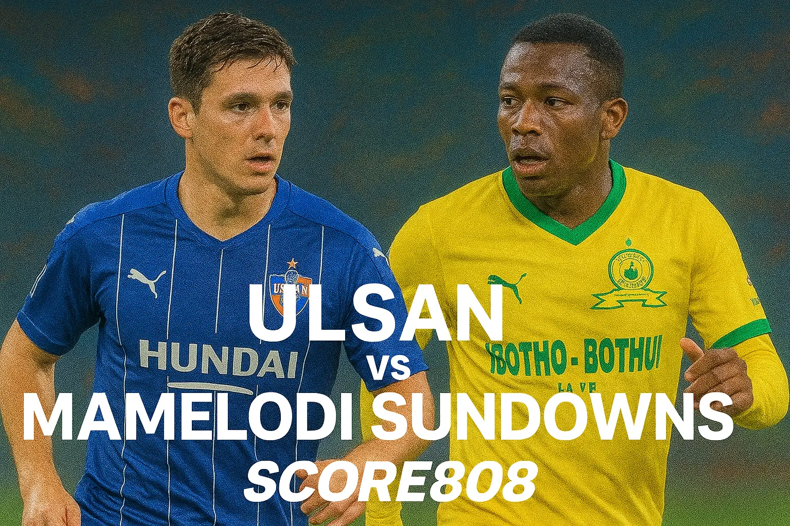 Ulsan vs Mamelodi Sundowns Besok! Siapakah Yang Unggul? Nantikan Live Streaming di Score808