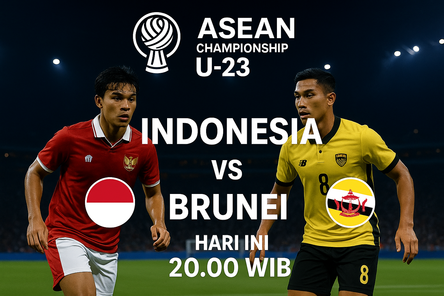 Ayo Nonton – Duel Timnas U-23 Indonesia vs Brunei Tayang Langsung di Score808