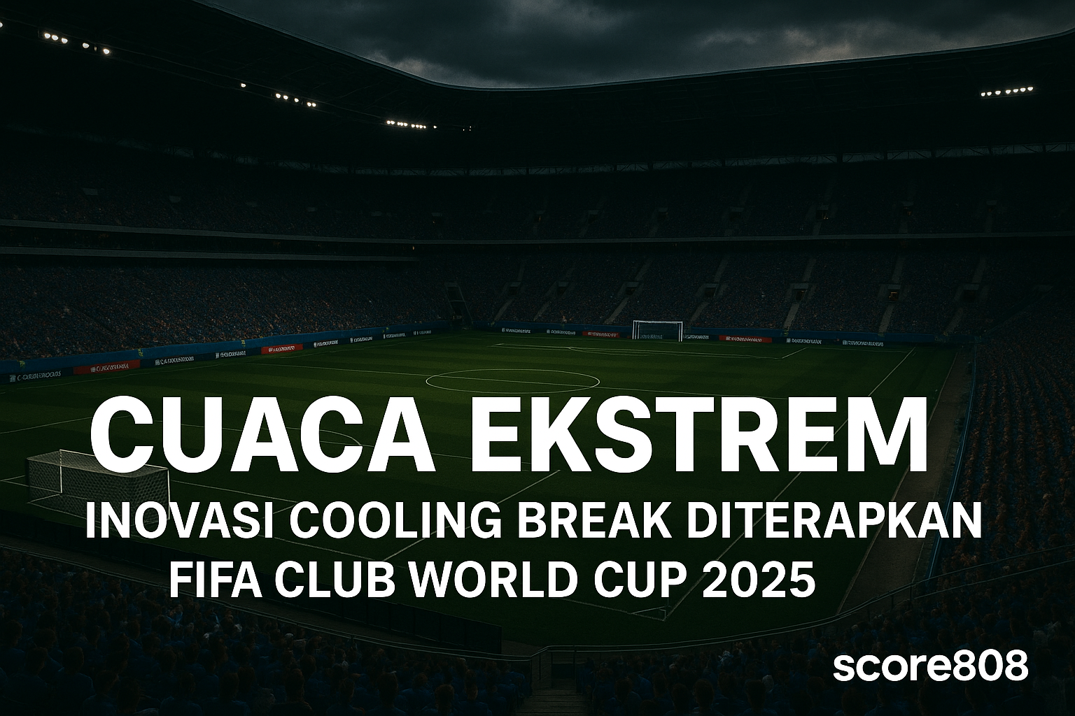 Score808 : Bahaya Lingkungan di FIFA Club World Cup 2025 - Menggali Dampak dan Solusi