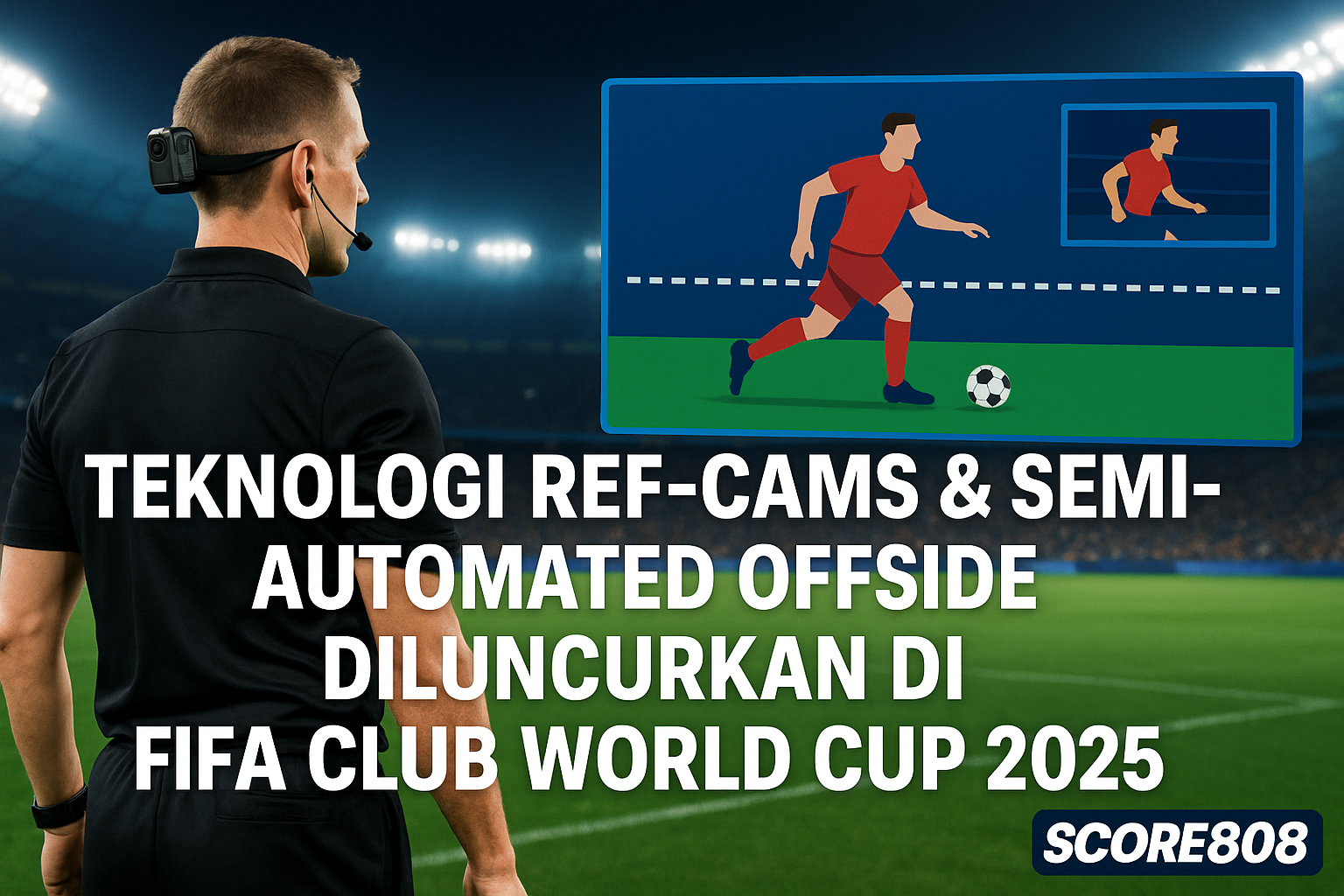 FIFA Club World Cup 2025 Score808 : Inovasi Teknologi Wasit Menuju Piala Dunia 2026