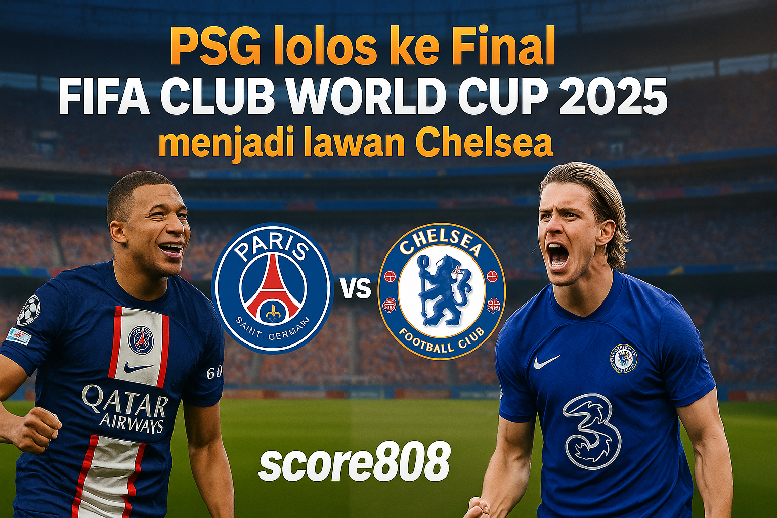 Final FIFA Club World Cup 2025: PSG dan Chelsea Berebut Tahta di Arena Sepak Bola Dunia