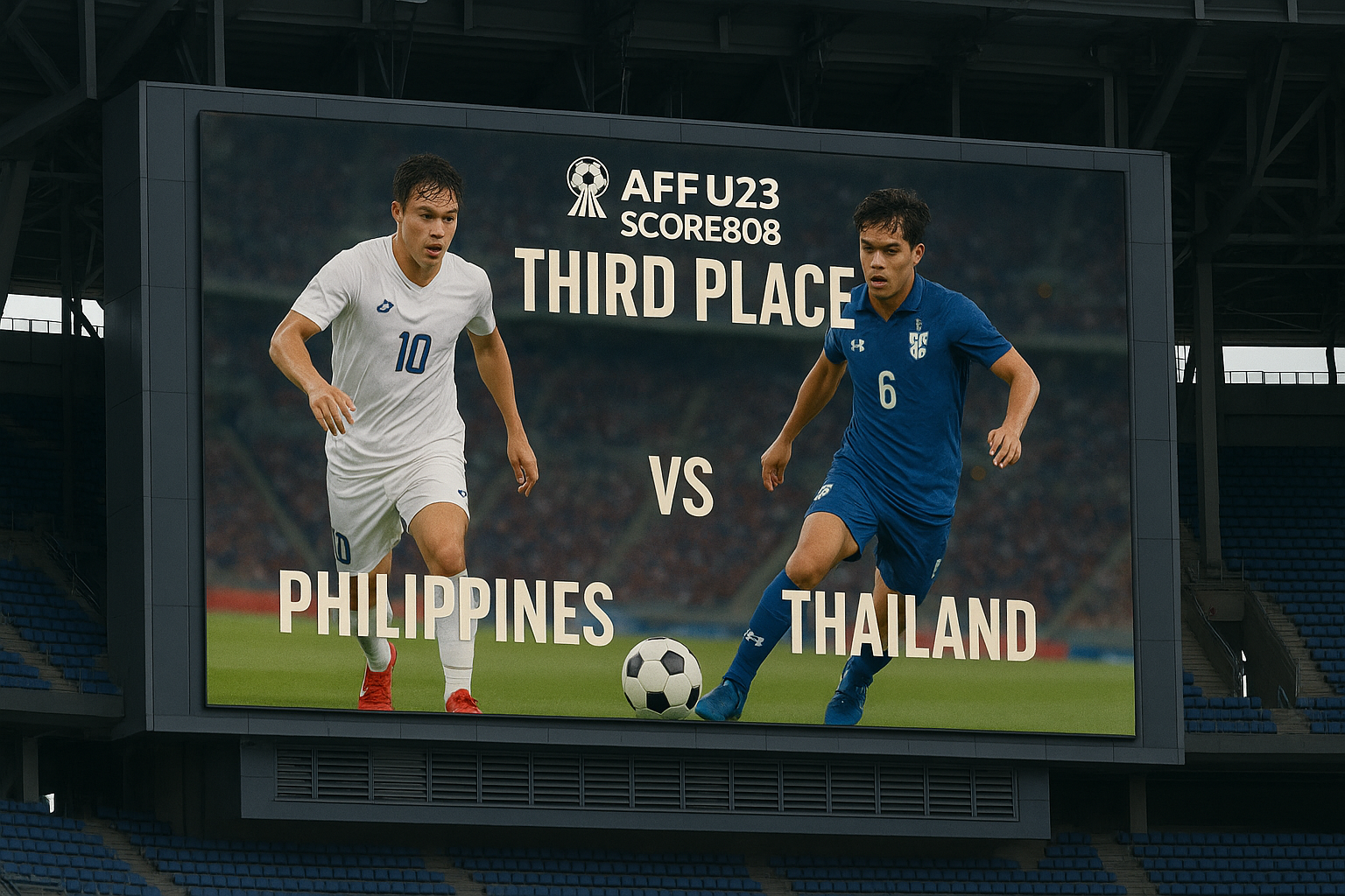 Highlights Score808 : Thailand Bungkam Filipina 3-1 untuk Peringkat 3 AFF U23 2023