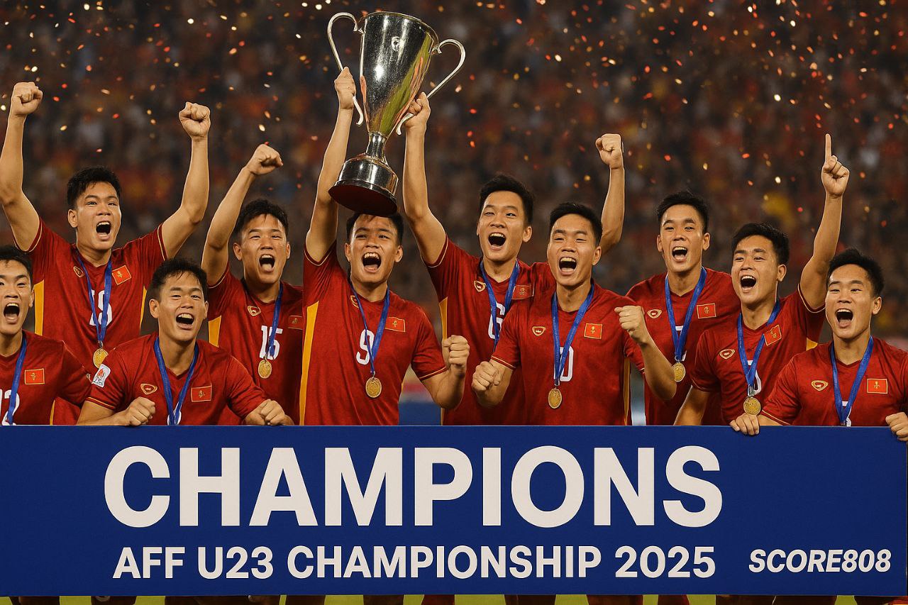 Highlights Vietnam Juara AFF U23 2025: Gol, Pertandingan Menegangkan dan Momen Bersejarah di Score808!