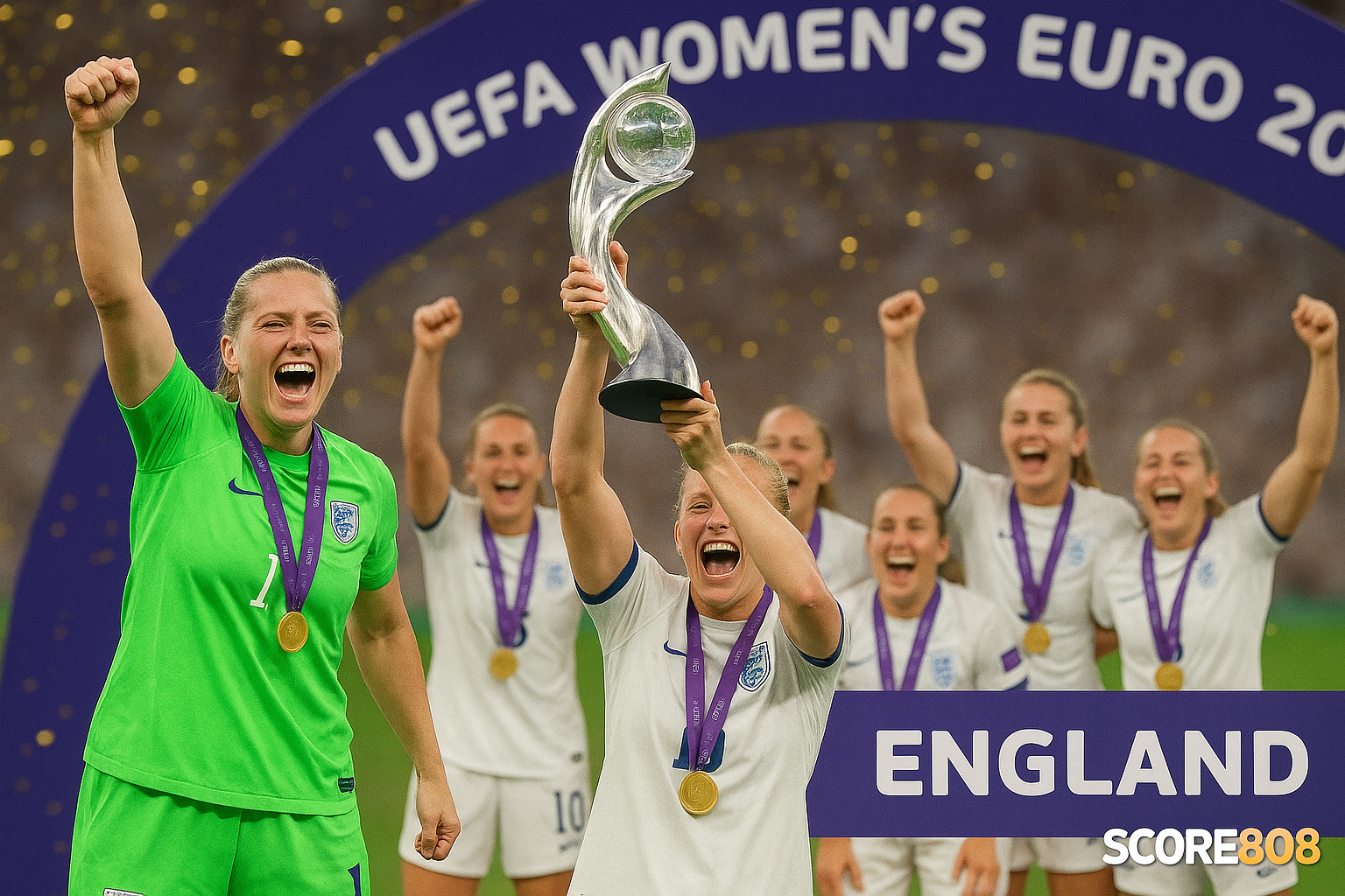 Score808 : Inggris Cetak Sejarah Baru di UEFA Women’s Euro - Prestasi Gemilang Tim Wanita Inggris