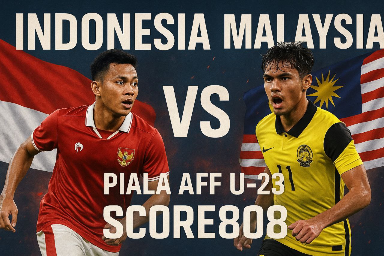 Laga Sarat Gengsi di Piala AFF U-23: Indonesia U-23 Hadapi Malaysia U-23 – Score808 Jam 20.00 WIB