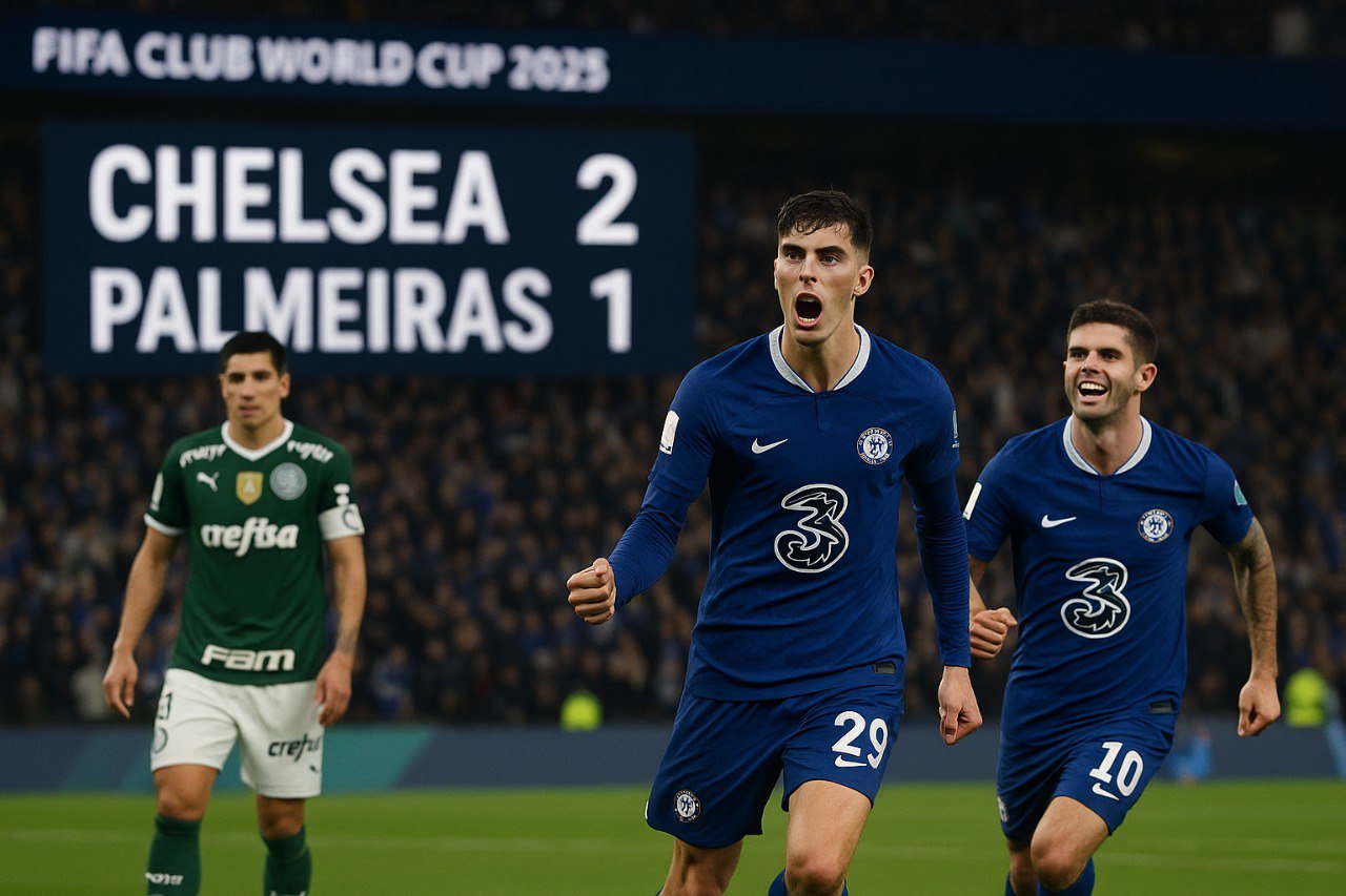 Palmeiras vs Chelsea 1-2: Chelsea Melaju ke Final FIFA Club World Cup 2025 – Live Update Score808