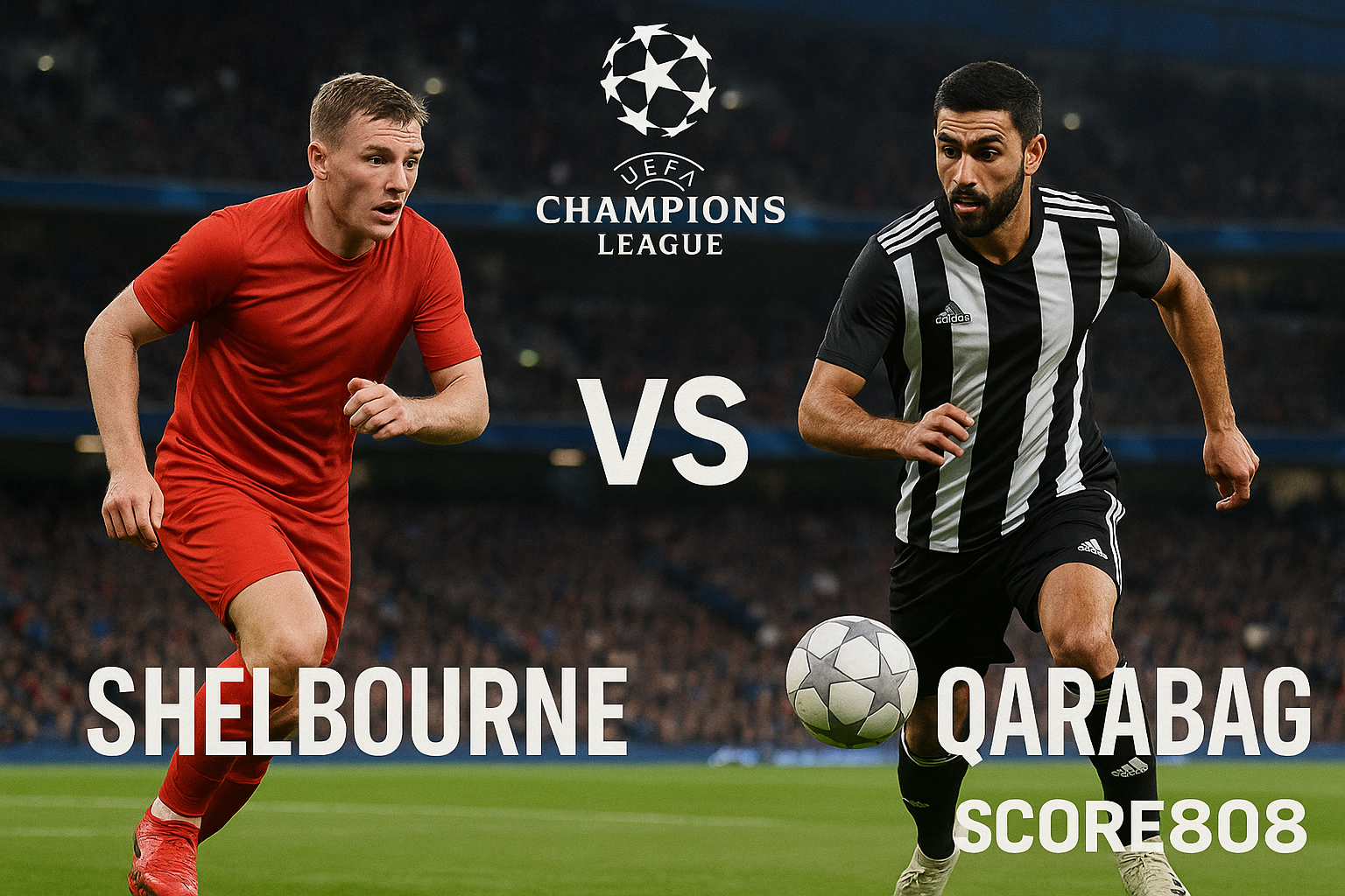 Saksikan Full Match Shelbourne FC vs Qarabag Liga Champions UEFA 01.45 WIB via Score808 - Laga Seru Di Arena Eropa