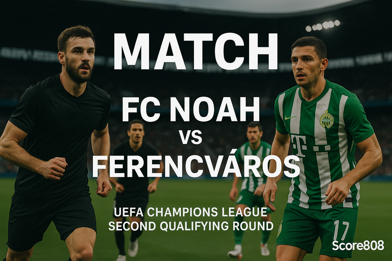 Score808 Live FC Noah vs Ferencvaros Malam Ini - Laga Seru Kualifikasi Liga Champions!