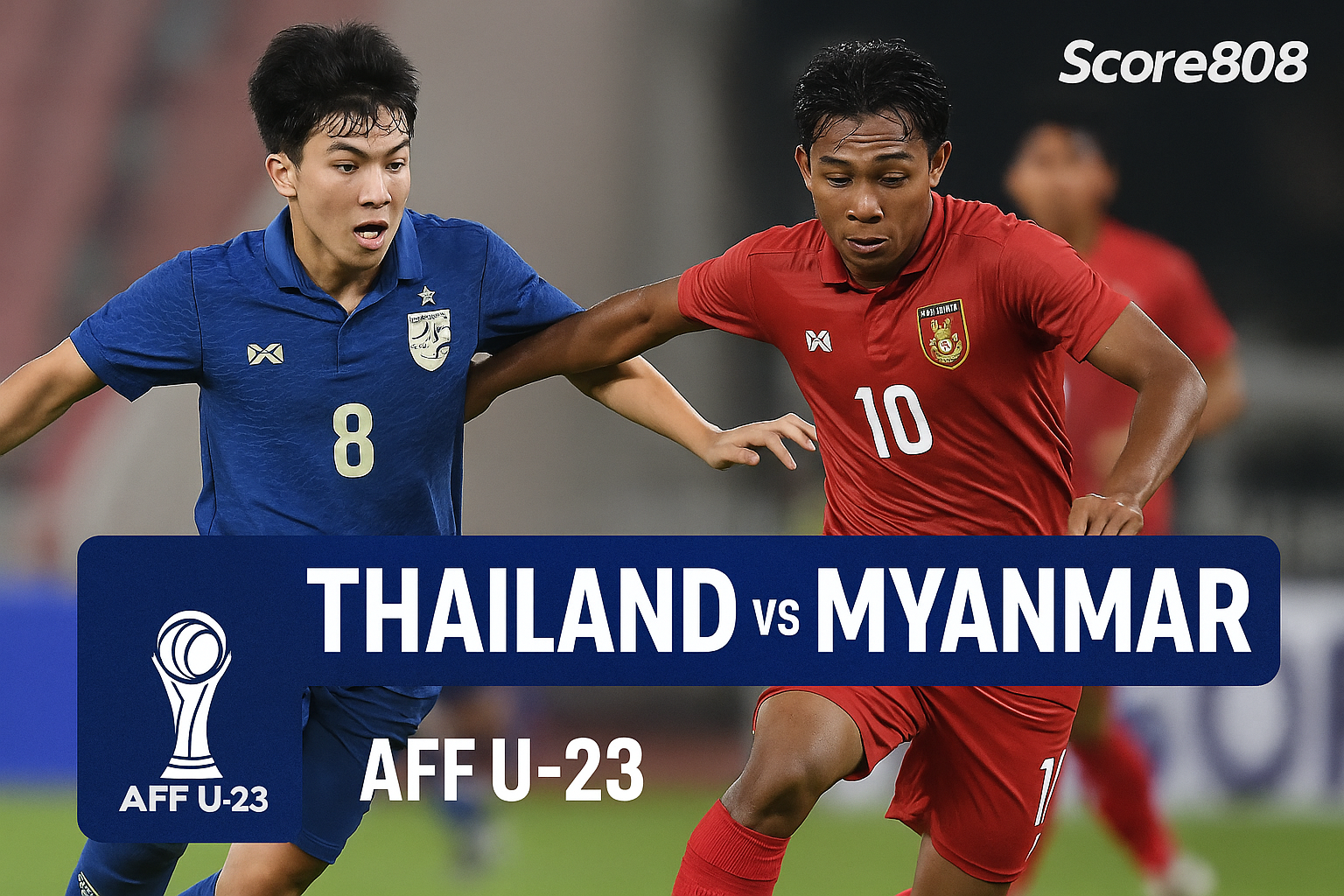 Score808 : Thailand Gagal Cetak Gol Lawan Myanmar Tapi Lolos Semifinal Piala AFF U-23