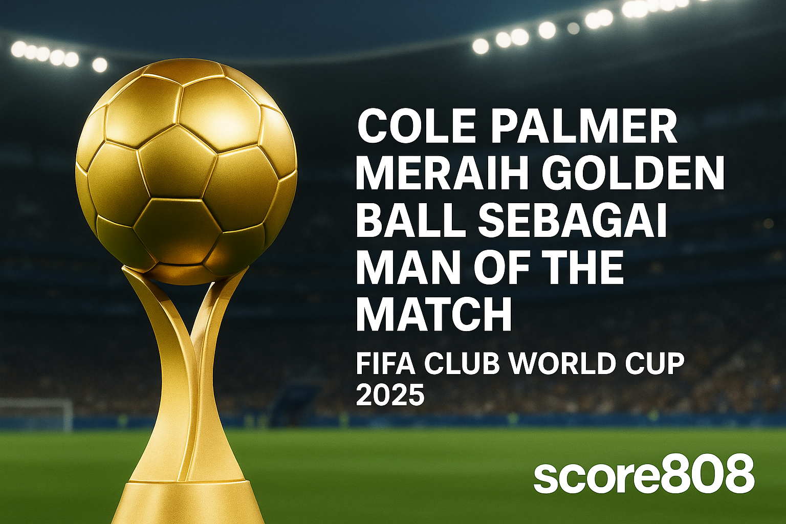 Score808 Ungkap Kenapa Cole Palmer Layak Jadi Man of the Match Final Piala Dunia Antarklub 2025 FIFA