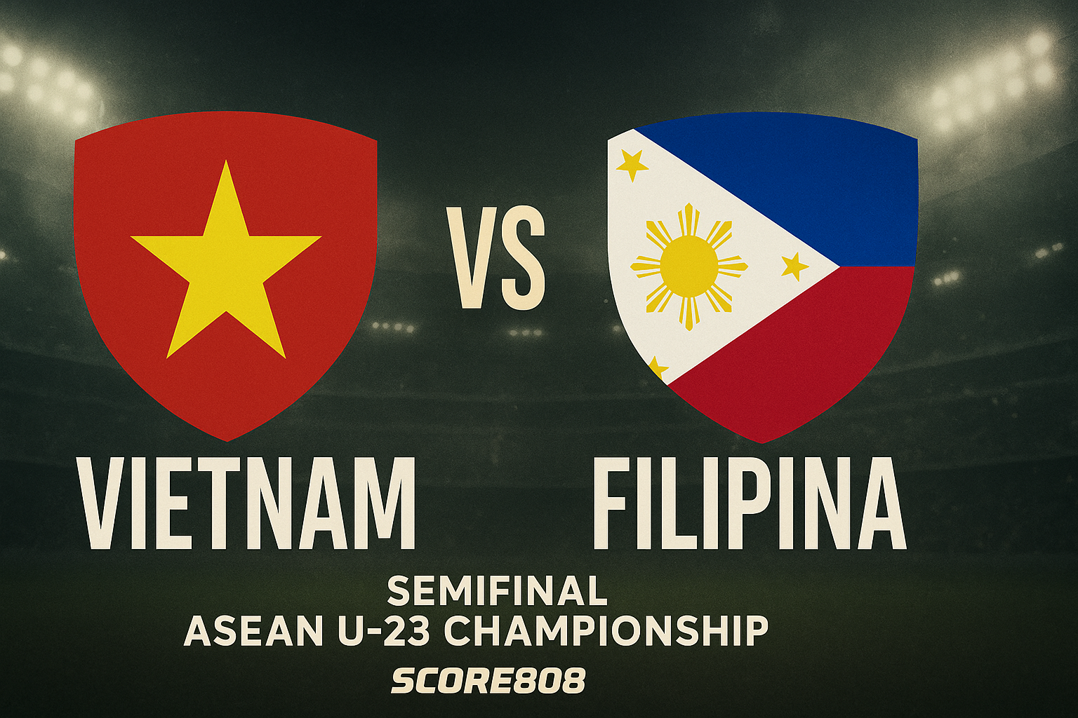 Vietnam vs Filipina U23 Live Hari Ini – Score808 Siarkan Semifinal ASEAN Championship