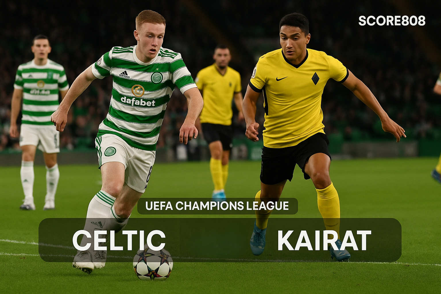 Liga Champions UEFA Kairat vs Celtic Kick Off 23.45 – Update dari Score808 Pertarungan Seru Menantikan Malam Ini