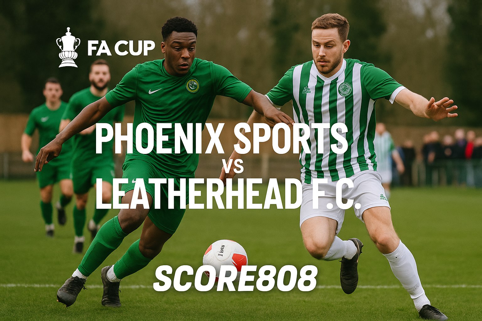 Phoenix Sports vs Leatherhead F.C Tayang Eksklusif Piala FA di Score808 Pukul 01.45 WIB