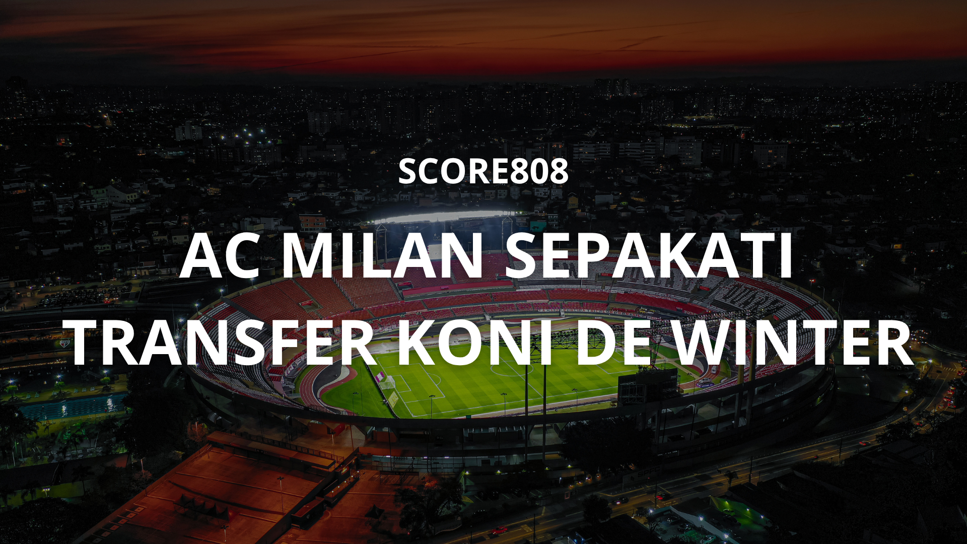 Score808: AC Milan dan Genoa Capai Deal untuk Koni De Winter, Pemain Muda Berbakat