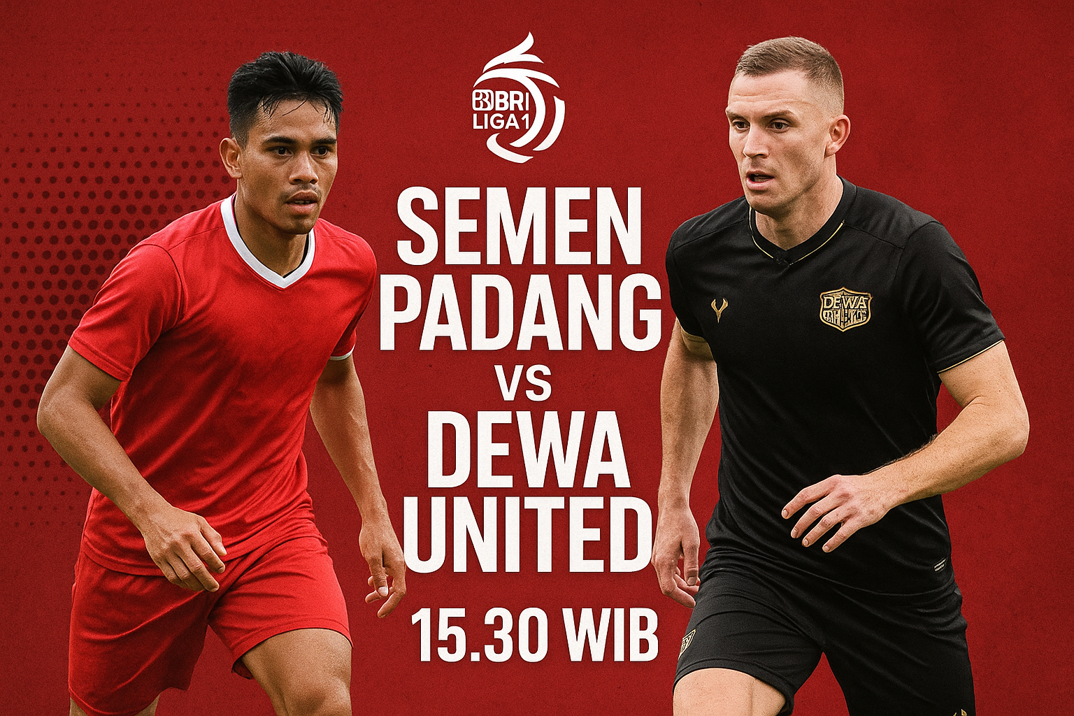 Score808 – Live Update Semen Padang vs Dewa United BRI Super League Pukul 15.30 WIB Duel Sengit di Tengah Perebutan Poin Penting