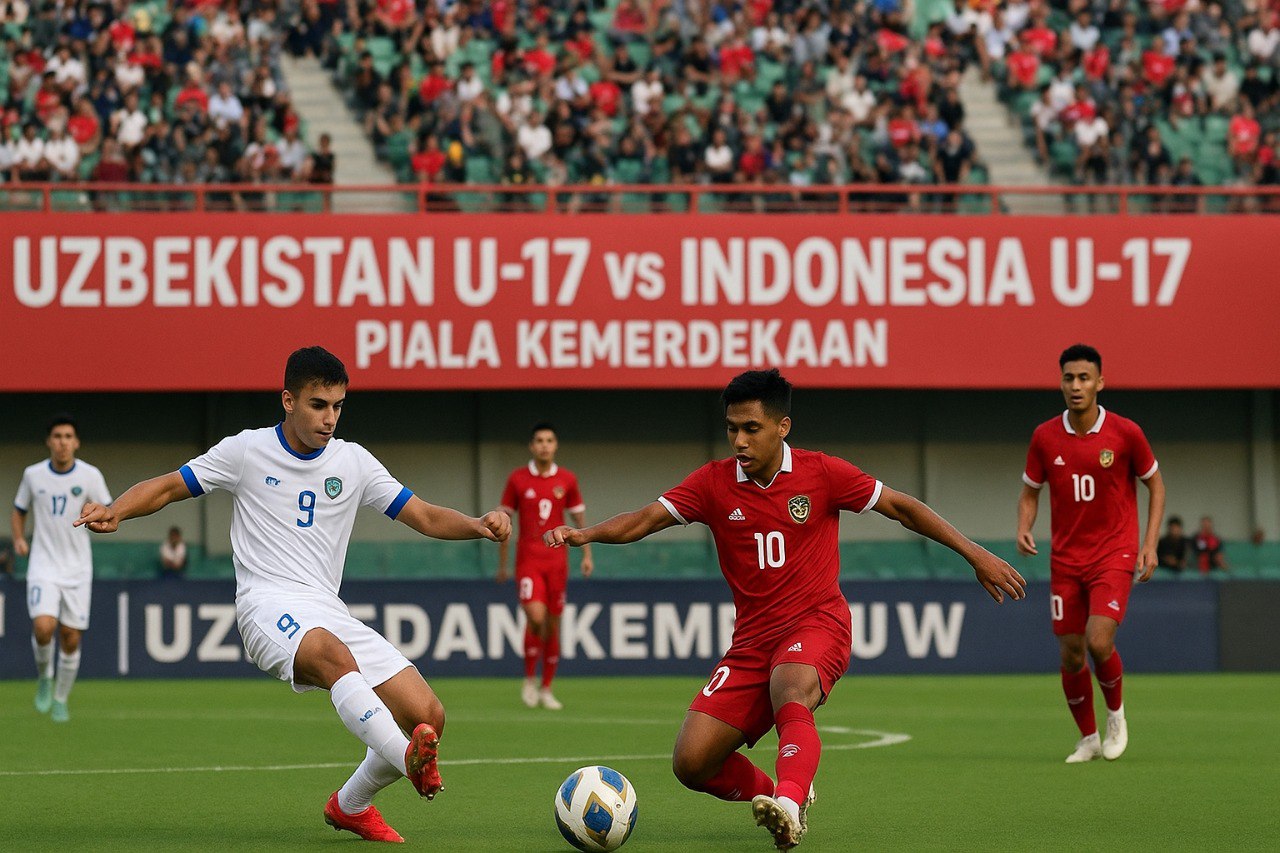 Score808 - Rekap Pertandingan Indonesia U17 vs Uzbekistan U17 Duel Seru yang Menegangkan dan Berkesan