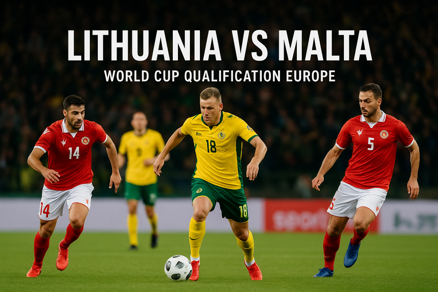 Link Nonton Lituania vs Malta Kualifikasi Piala Dunia Zona Eropa 23.00 WIB Score808 – Saksikan Pertandingan Seru dan Analisis Mendalam