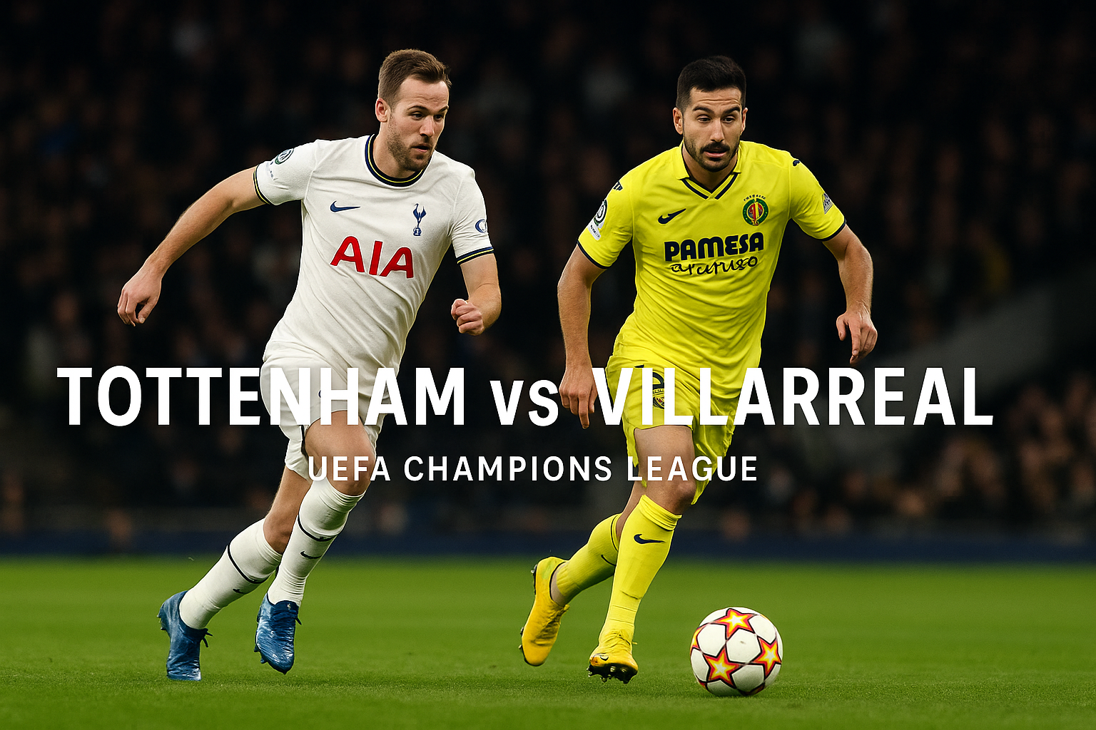 Link Streaming Tottenham vs Villarreal Liga Champions UEFA 02.00 WIB tayang di Score808 - Simak Jadwal & Prediksi Pertarungan Seru