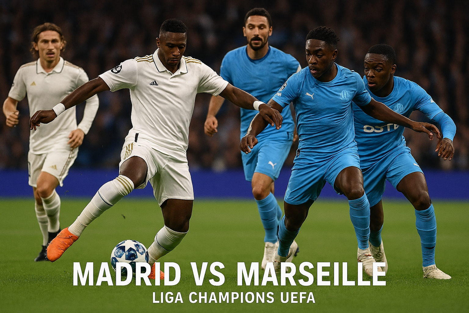 Live Pertandingan Madrid vs Marseille Liga Champions UEFA Malam Ini di Score808 - Adu Strategi dan Performa Tim Tangguh di Panggung Eropa