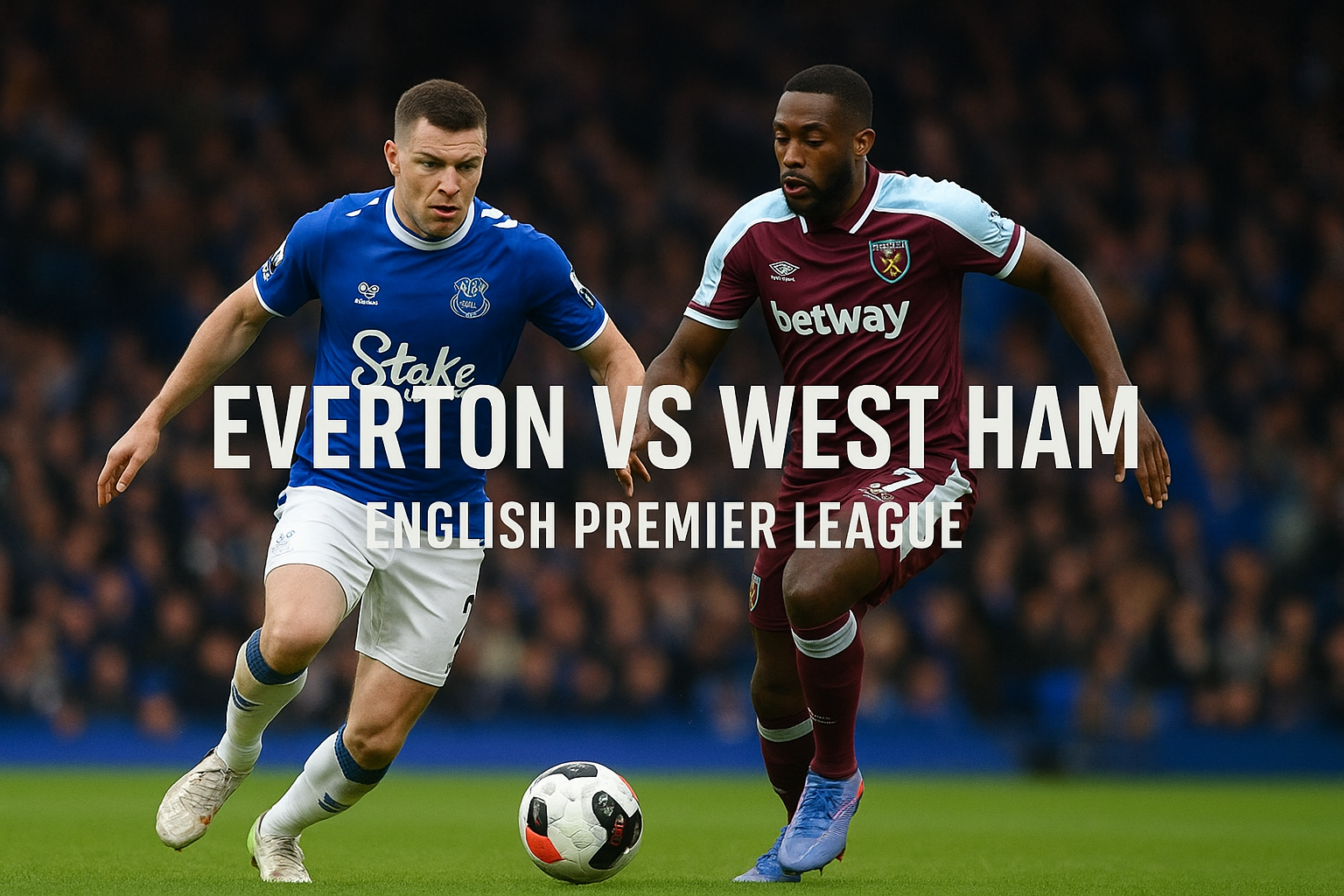 Score808: Everton vs West Ham Skor Akhir 1-1, Analisis dan Statistik Pertandingan