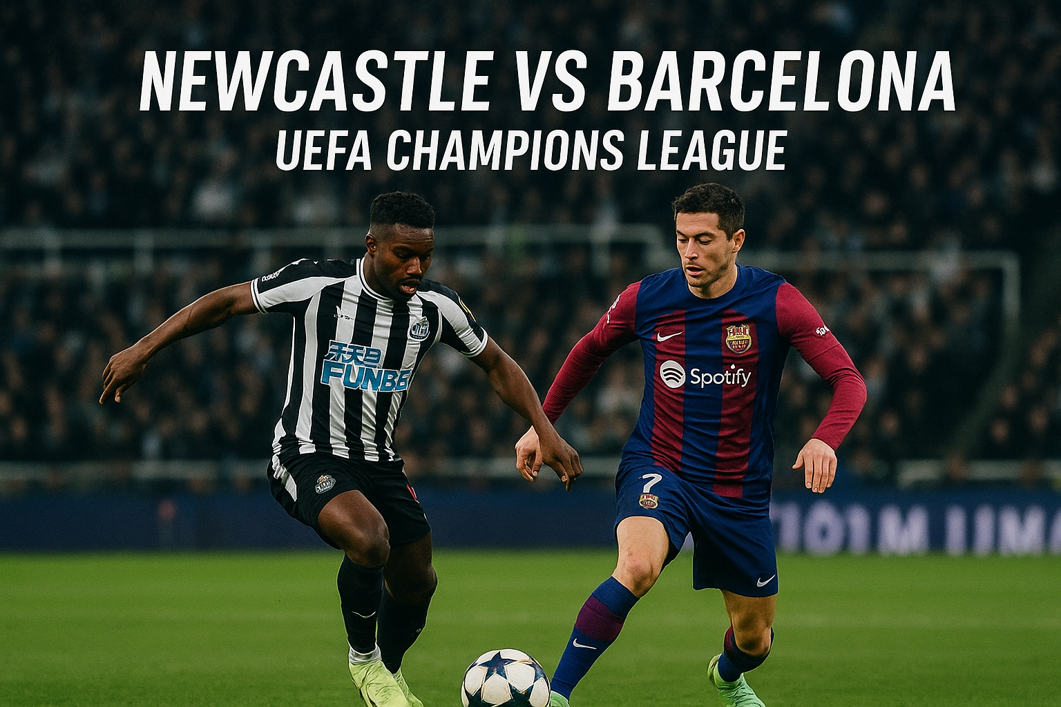 Score808 Full Highlights Newcastle vs Barcelona Liga Champions UEFA 1-2 Terbaru - Duel Menegangkan yang Benar-Benar Mengguncang Penggemar Sepak Bola