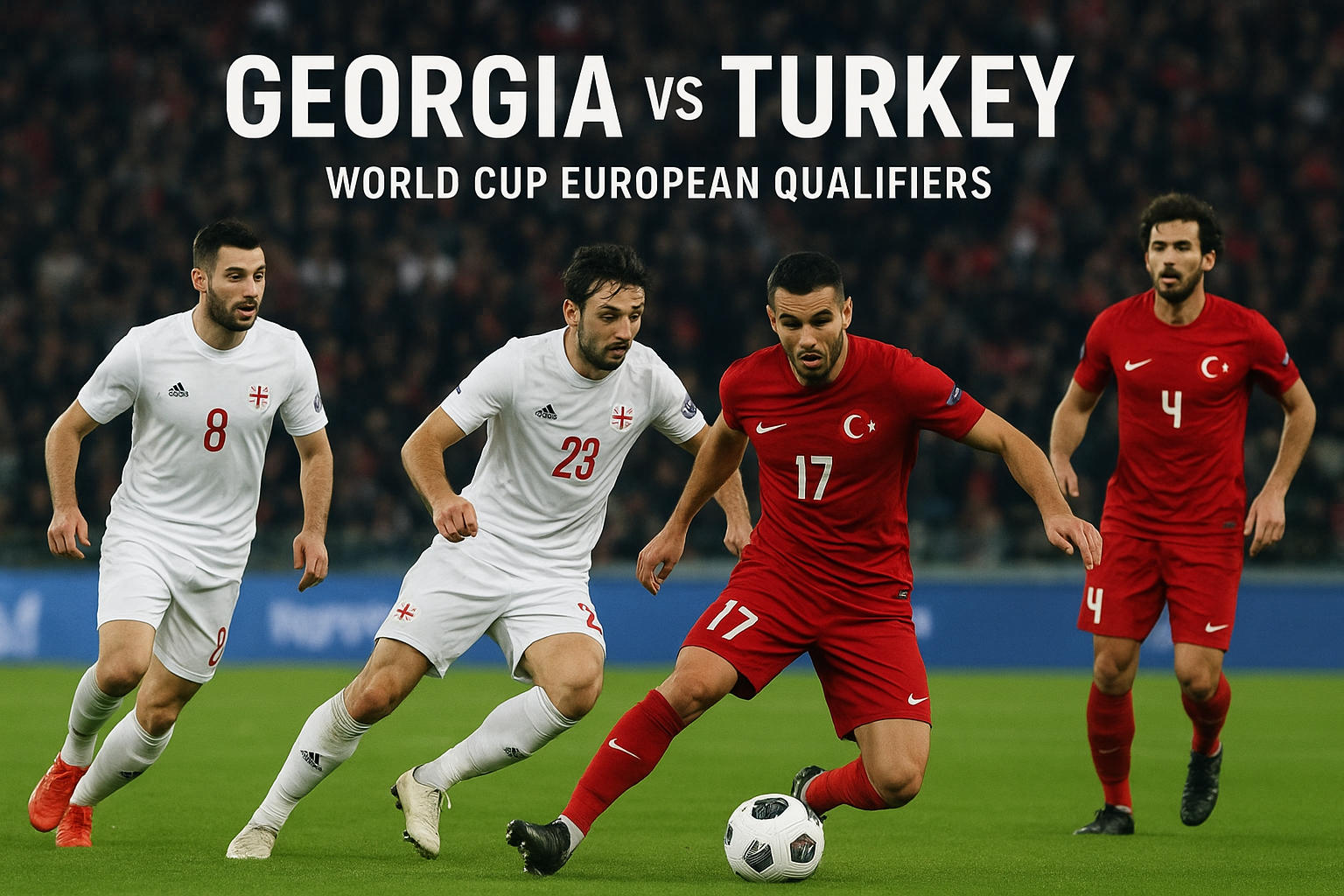 Score808 Siarkan Pertandingan Georgia vs Turki malam ini 23.00 WIB Kualifikasi Piala Dunia Zona Eropa