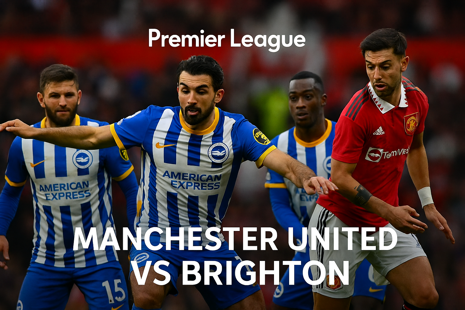 Antusiasmenya Menjelang Pertandingan Man United vs Brighton Malam Ini - Prediksi & Link Streaming Eksklusif!
