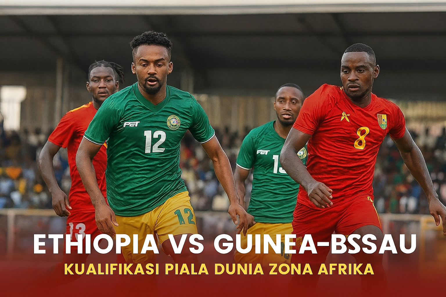 Score808 Ethiopia vs Guinea-Bissau: Live Score Update Piala Dunia Zona Afrika 2025