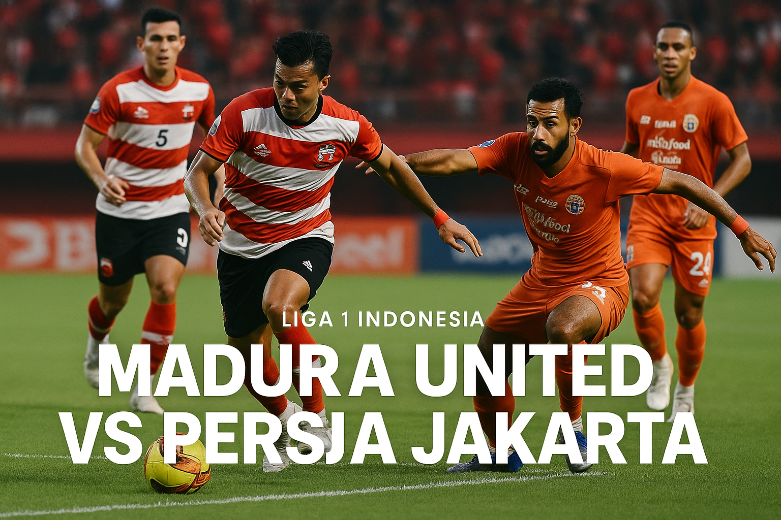 Score808 Hadirkan Live Streaming Madura United vs Persija Jakarta Malam Ini - Saksikan Pertarungan Sengit di Bawah Sinarnya Stadion Utama