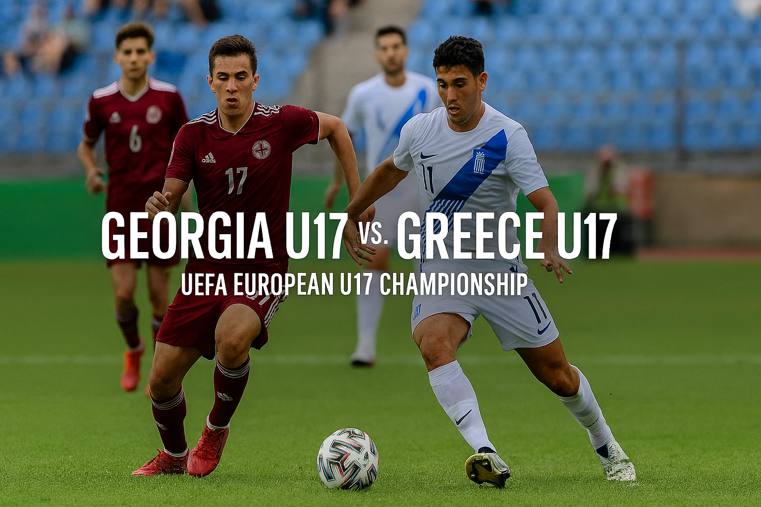 Score808 Siarkan Georgia U17 vs Yunani U17 UEFA European U17 Championship - Duel Seru Debut Prestisius di Piala Eropa Remaja