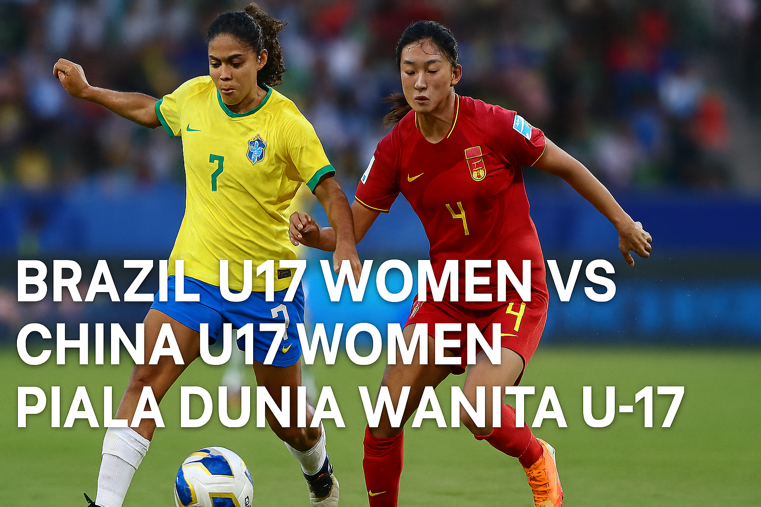 Score808 Tampilkan Brazil U17 Women vs China U17 Women Live Streaming Malam Ini - Saksikan Pertemuan Gol Kreatif dan Strategi Tinggi di Panggung Internasional