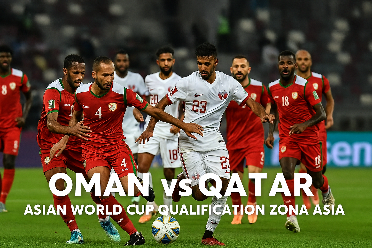 Score808 Update Skor Oman vs Qatar Kualifikasi Piala Dunia Zona Asia Malam Ini Pukul 22.00 WIB
