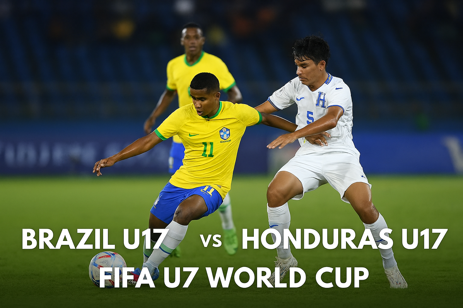 Nonton Brazil U17 vs Honduras U17 di Score808 Full Match Tanpa Delay - Saksikan Pertempuran Seru Tim Muda Dunia
