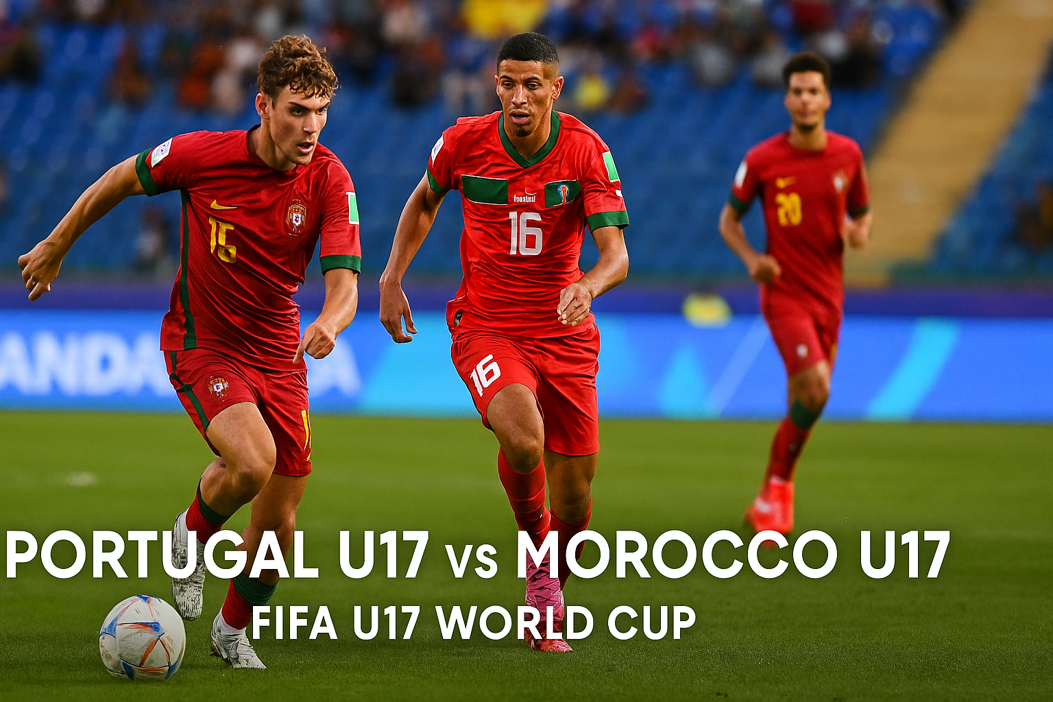 Portugal U17 vs Morocco U17 Live Score dan Update Pertandingan di Score808tv – Pertandingan Seru yang Dinantikan Penggemar Sepak Bola Dunia