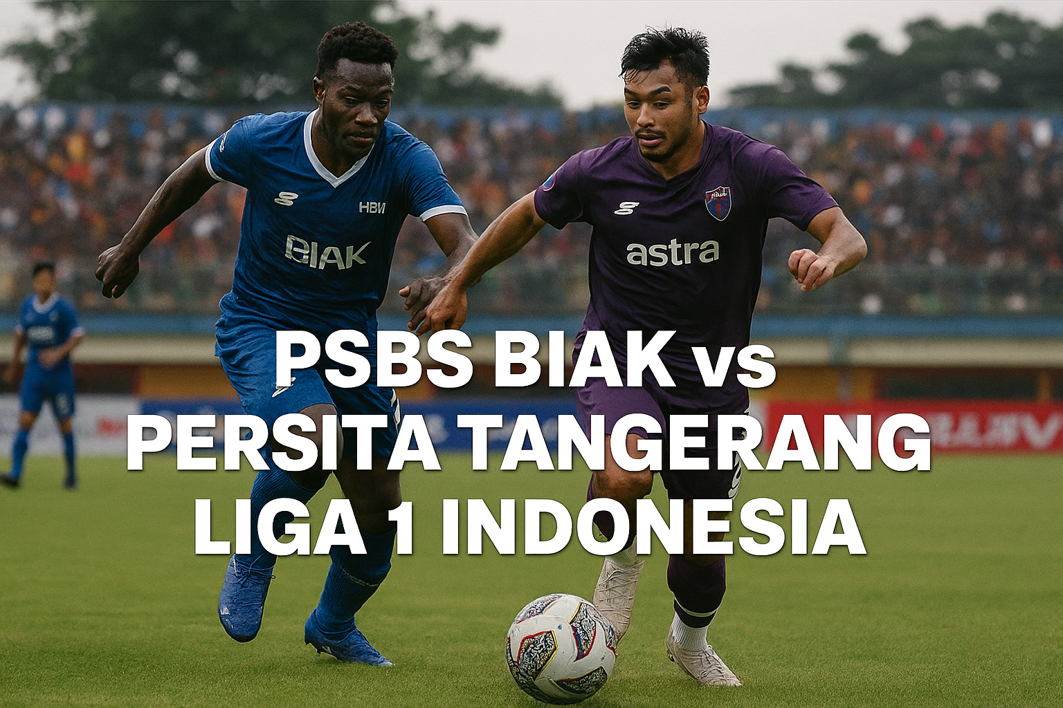 Score808 Live: PSBS Biak vs Persita Tangerang Liga 1 Indonesia 6 November 2025 - Tonton Streaming!