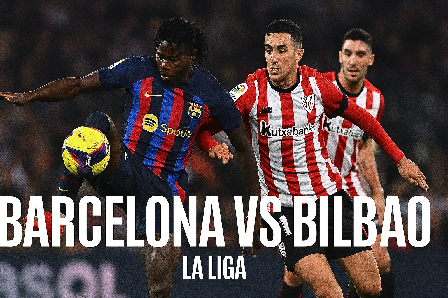 Score808 Live Streaming Barcelona vs Bilbao La Liga Malam Ini 22.15 WIB - Tonton Disini!