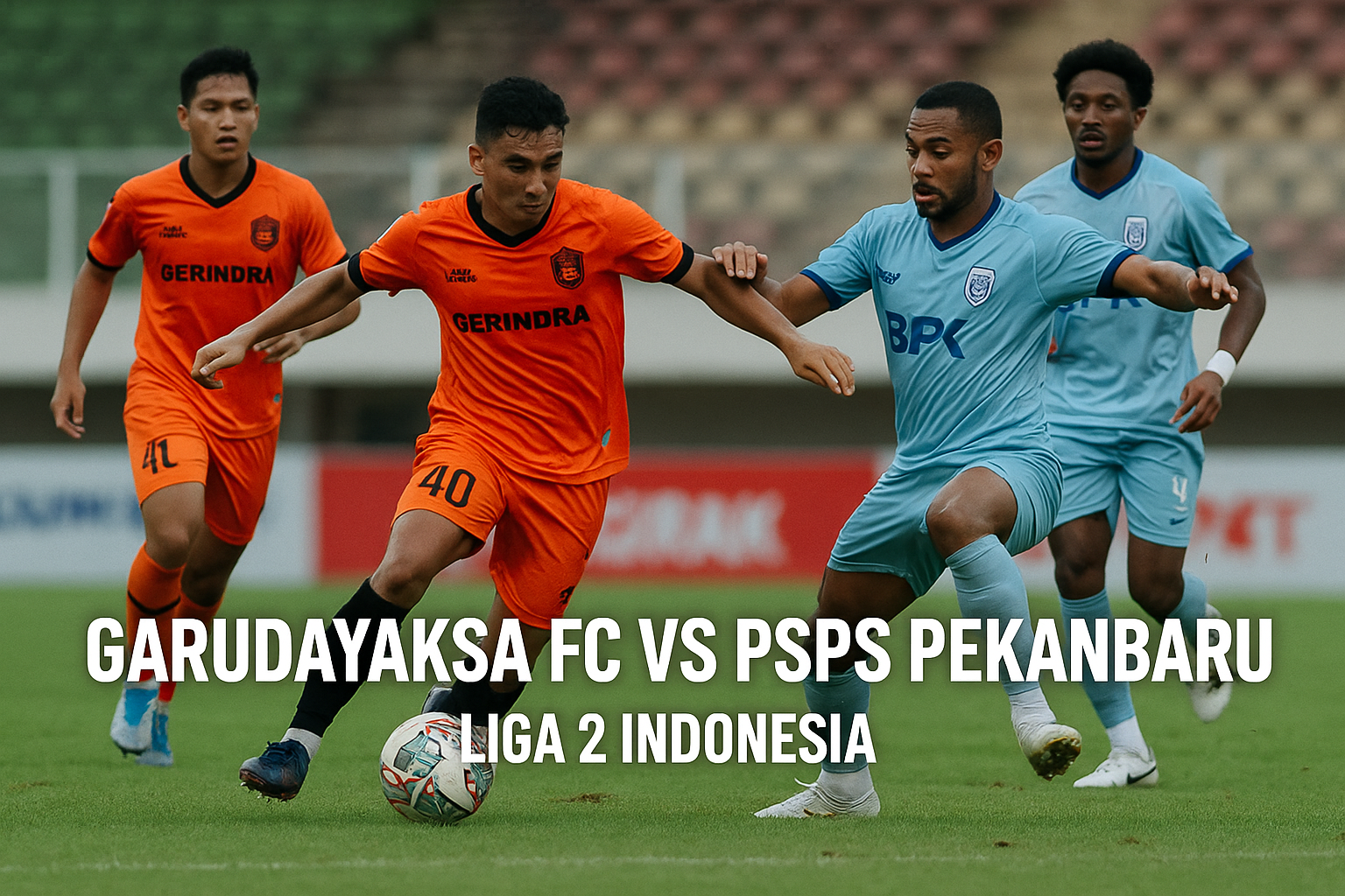 Score808 Siarkan Live PSPS vs Garudayaksa FC Liga 2 – Info Pertandingan Lengkap dan Prediksi Seru