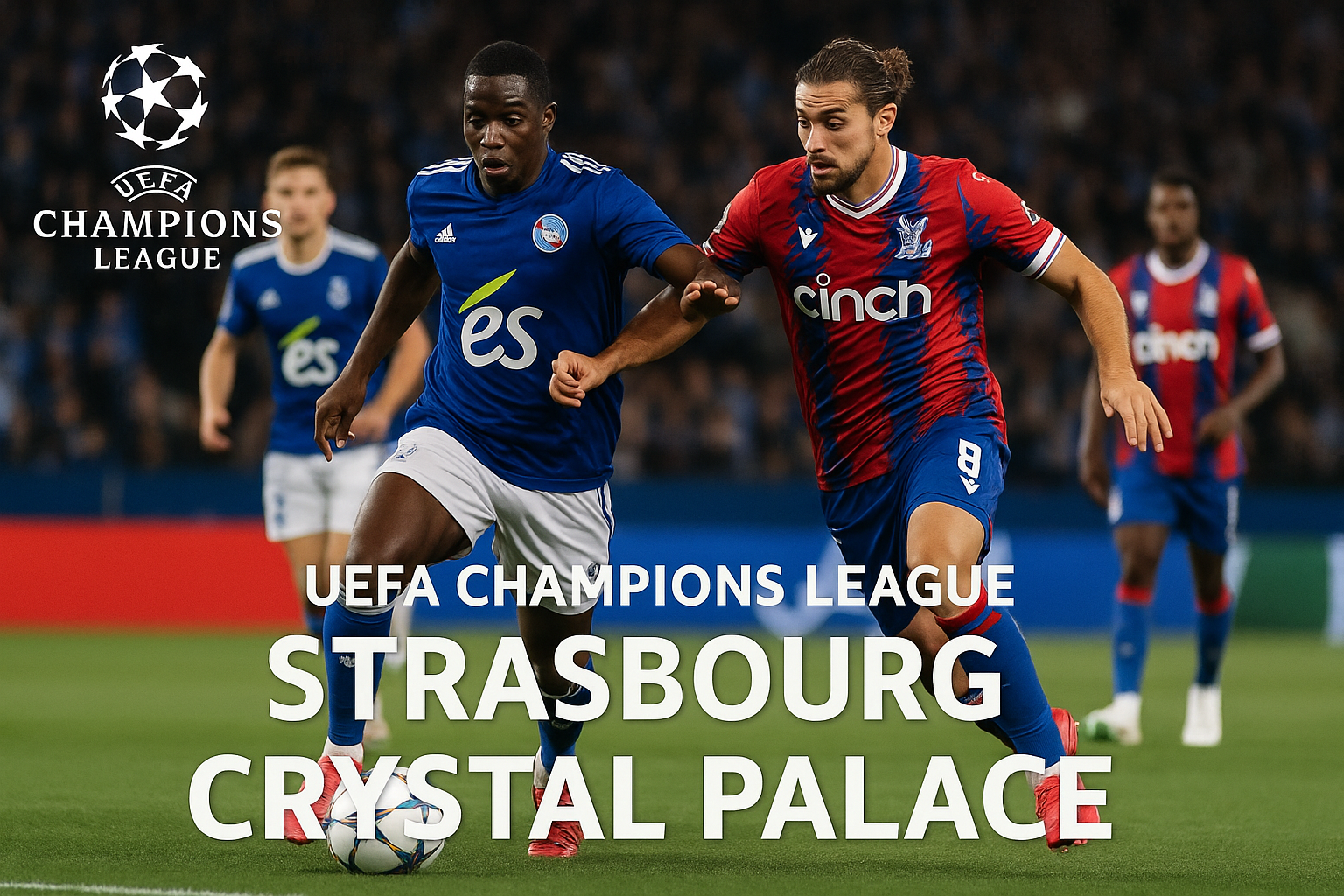 Score808tv : Hasil Strasbourg vs Crystal Palace 2-1 Liga Champions UEFA