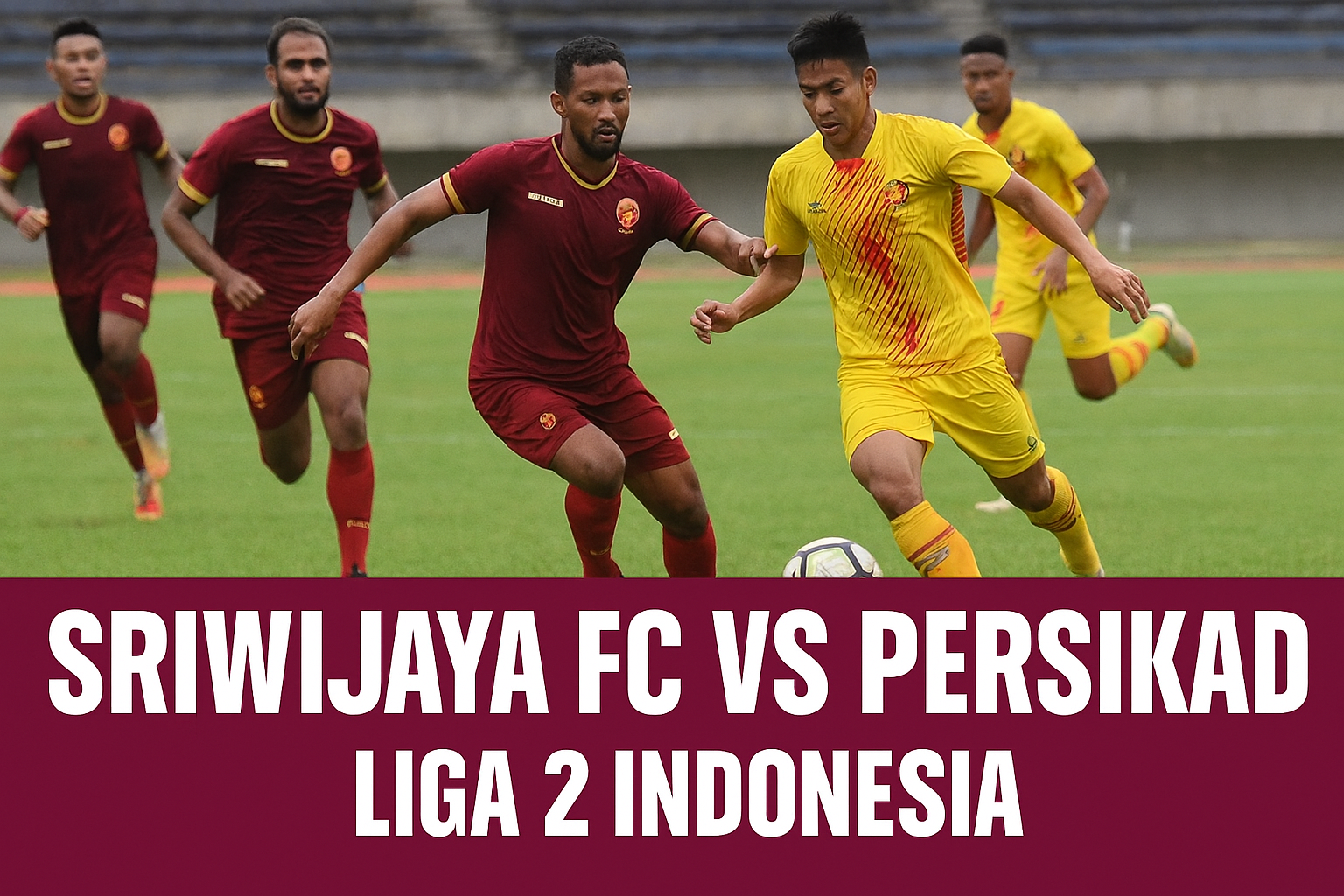 Score808tv Live Sriwijaya FC vs Persikad Liga 2 Indonesia Full Match 15.30 WIB