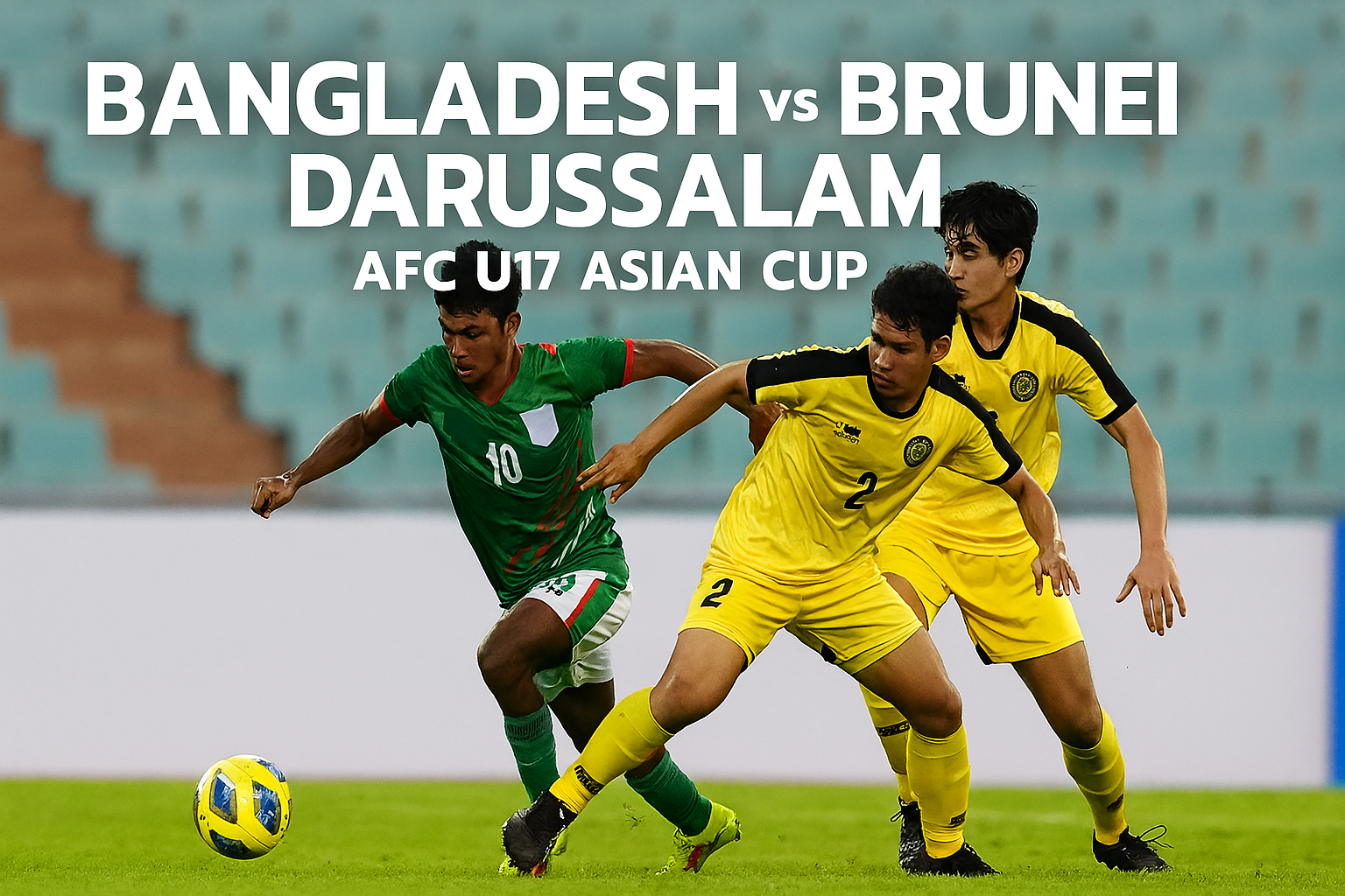 Score808tv : Live Streaming Bangladesh U17 vs Brunei Darussalam U17 AFC U17 Asian Cup