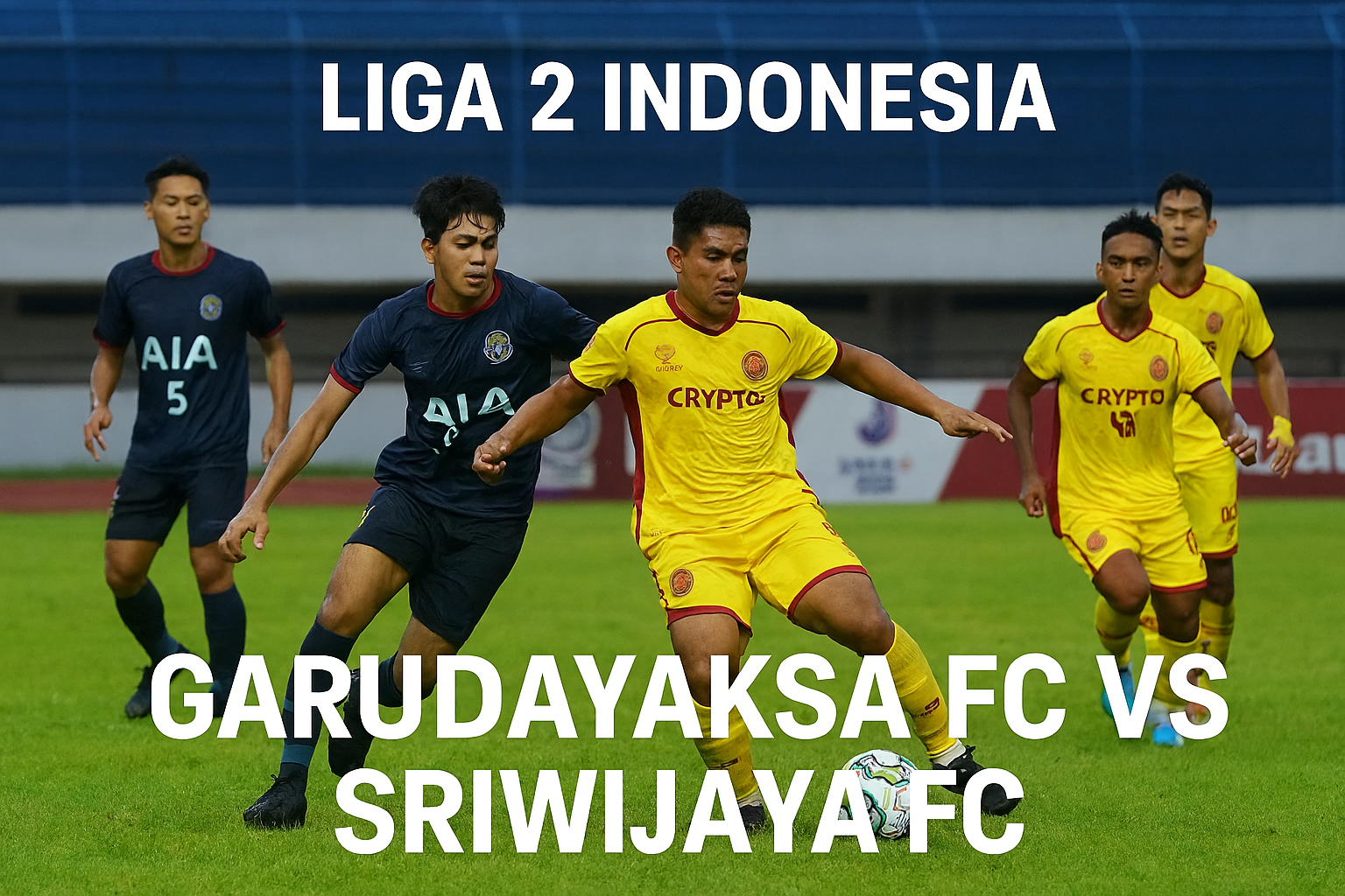Score808tv Live Streaming Garudayaksa FC vs Sriwijaya FC Liga 2 Indonesia Pukul 19.00 WIB