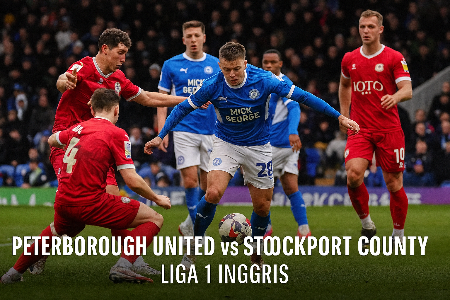 Score808tv Menghadirkan Rekap Peterborough United vs Stockport 3-0 - Analisis Mendalam Pertandingan yang Menggetarkan